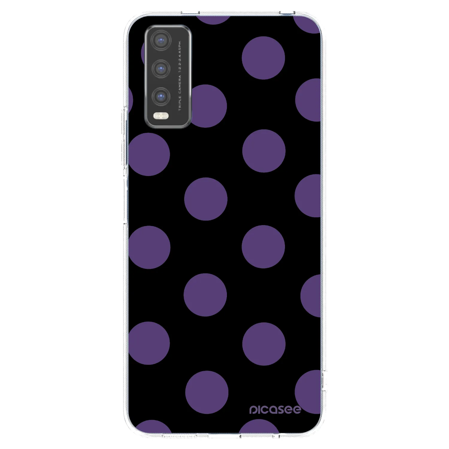 Picasee silikonski prozorni ovitek za Vivo Y20s - Big flickers