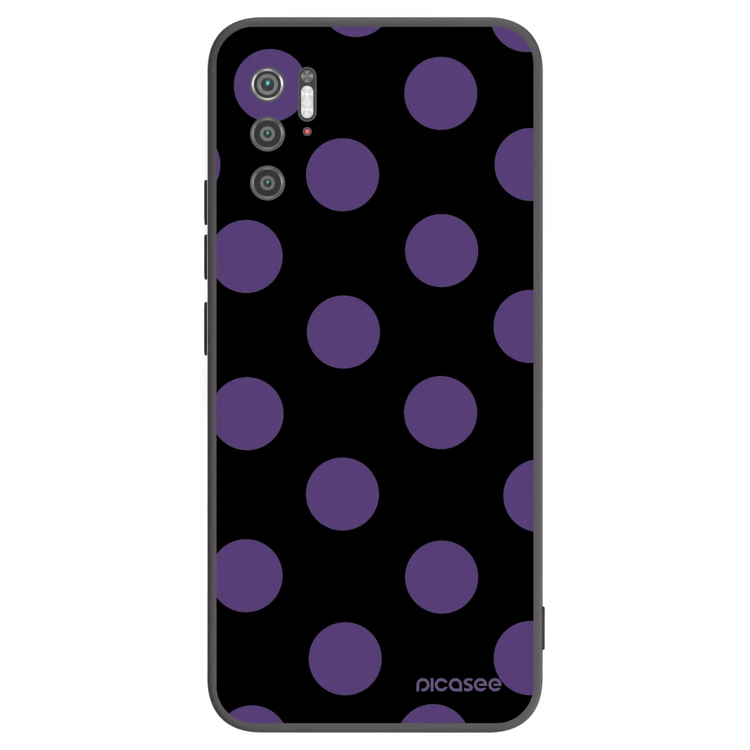 Picasee silikonski črni ovitek za Xiaomi Poco M3 Pro 5G - Big flickers