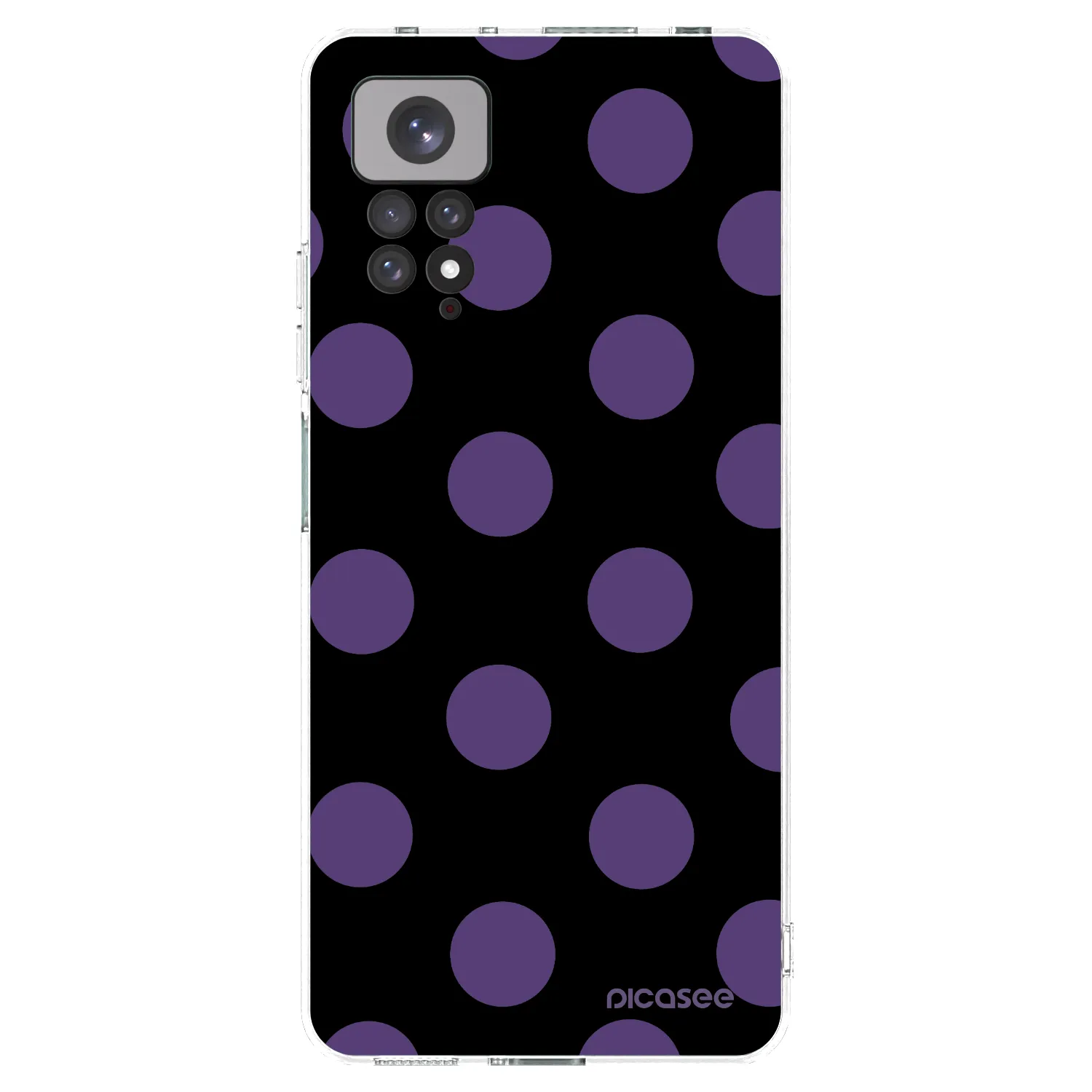 Picasee silikonski prozorni ovitek za Xiaomi Redmi Note 11 - Big flickers