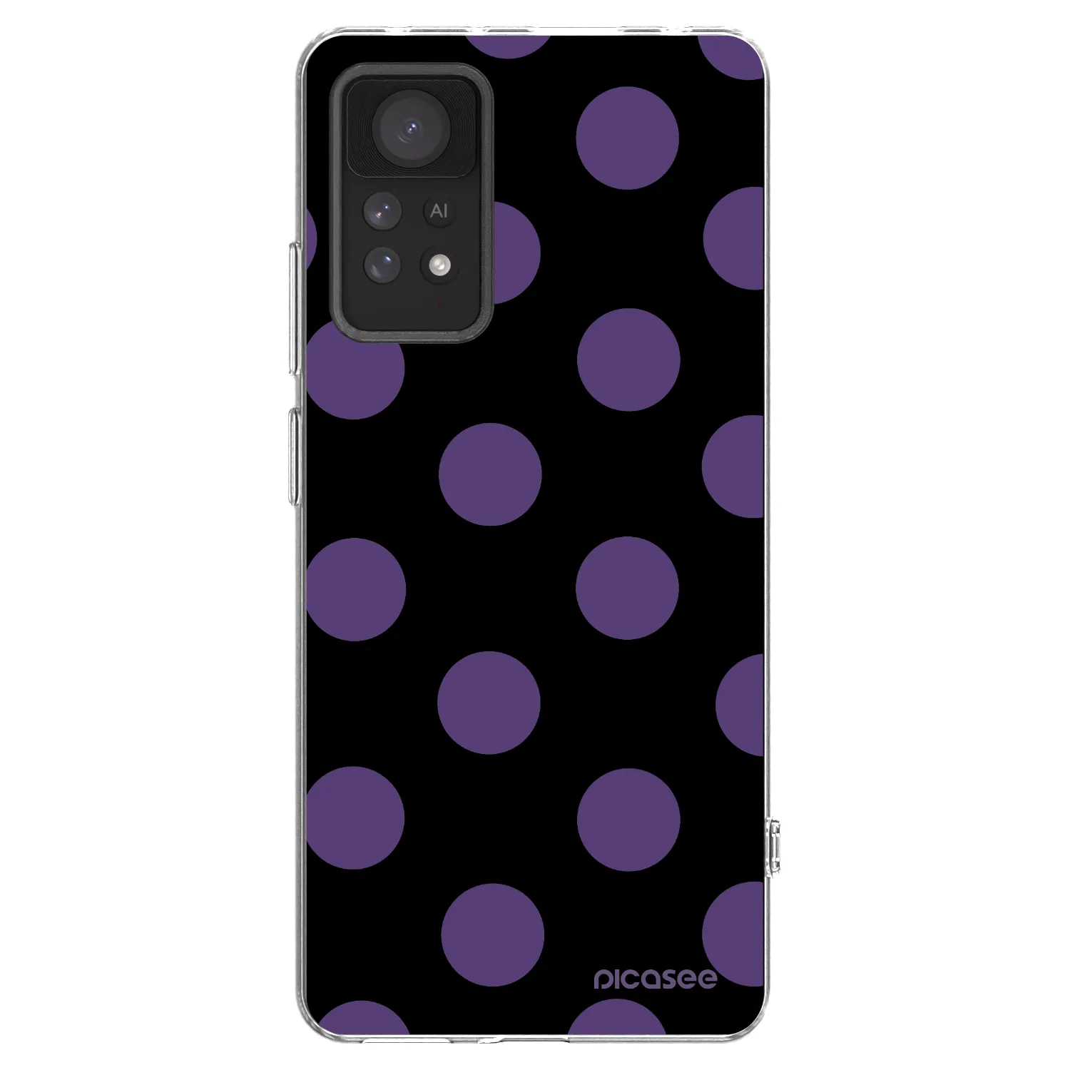 Picasee silikonski prozorni ovitek za Xiaomi Redmi Note 11 Pro 5G - Big flickers