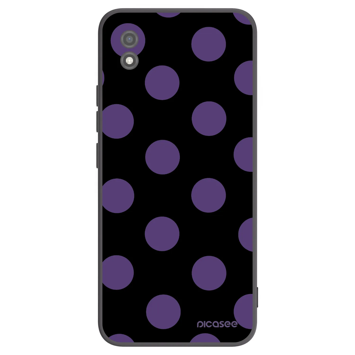 Picasee silikonski črni ovitek za Realme C11 (2021) - Big flickers