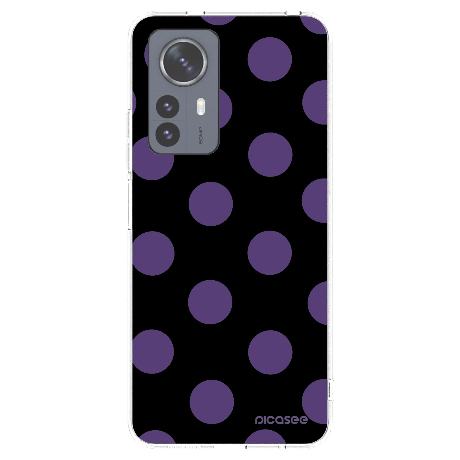 Picasee silikonski prozorni ovitek za Xiaomi 12 Pro - Big flickers