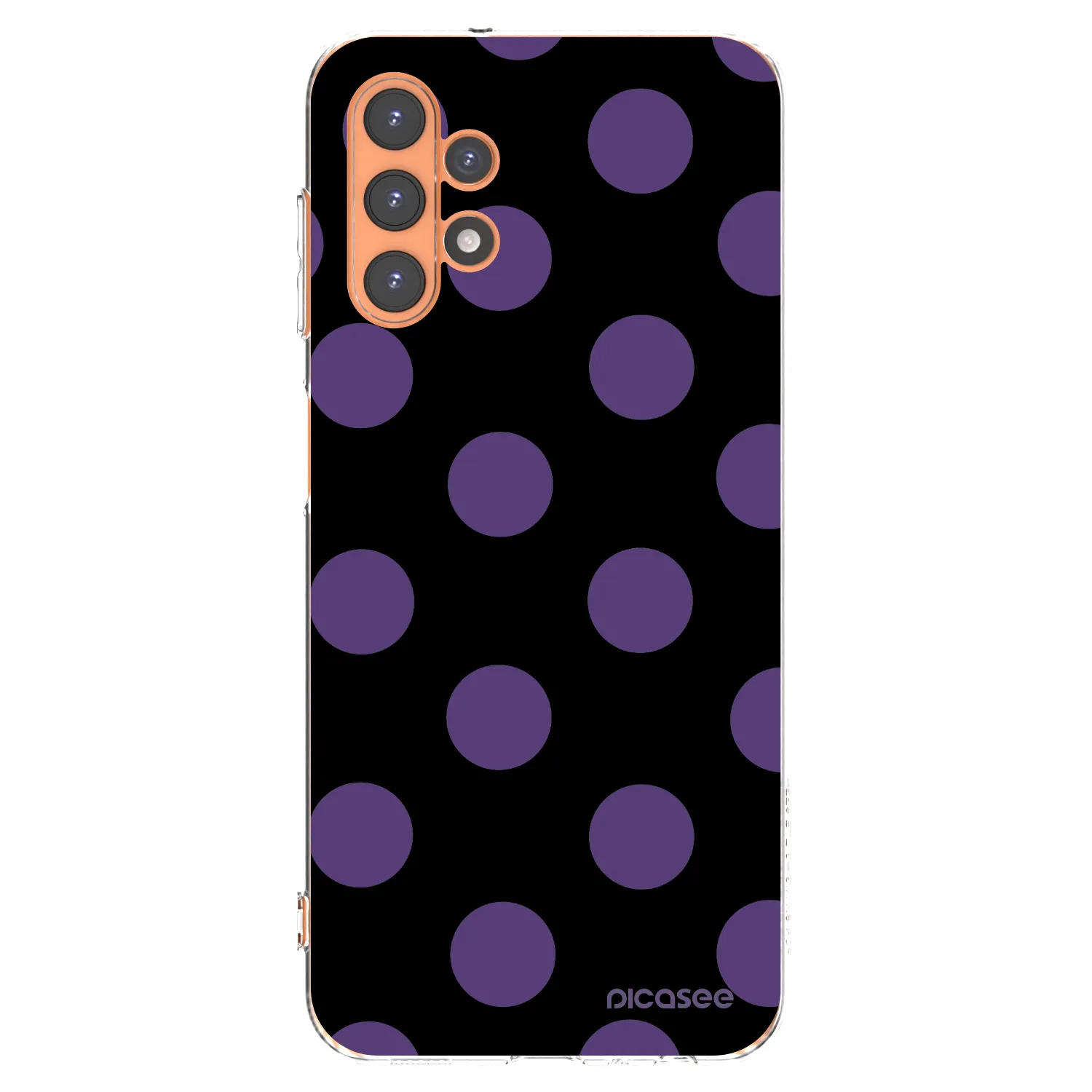 Picasee silikonski prozorni ovitek za Samsung Galaxy A13 4G A135 - Big flickers