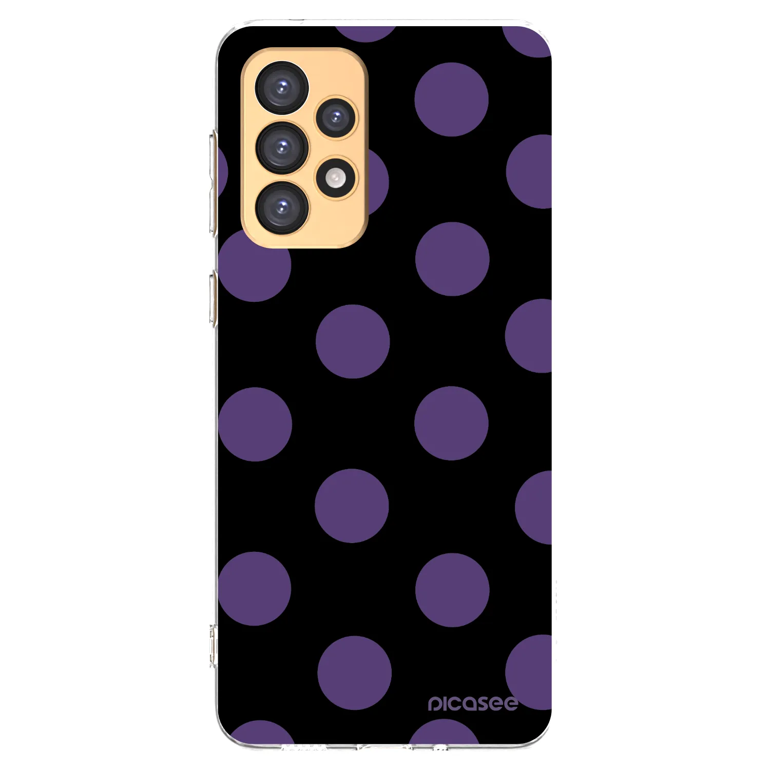 Picasee silikonski prozorni ovitek za Samsung Galaxy A33 5G A336 - Big flickers