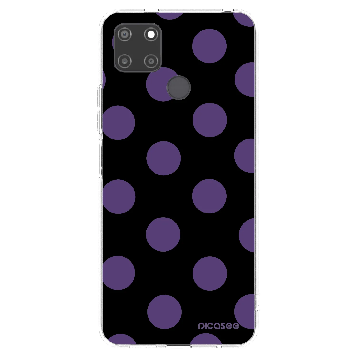 Picasee silikonski prozorni ovitek za Realme C21Y - Big flickers