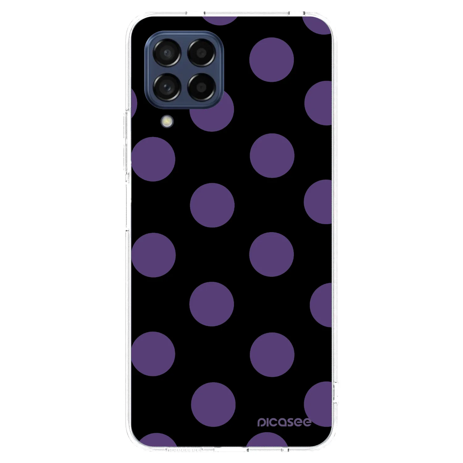 Picasee silikonski prozorni ovitek za Samsung Galaxy M53 5G - Big flickers