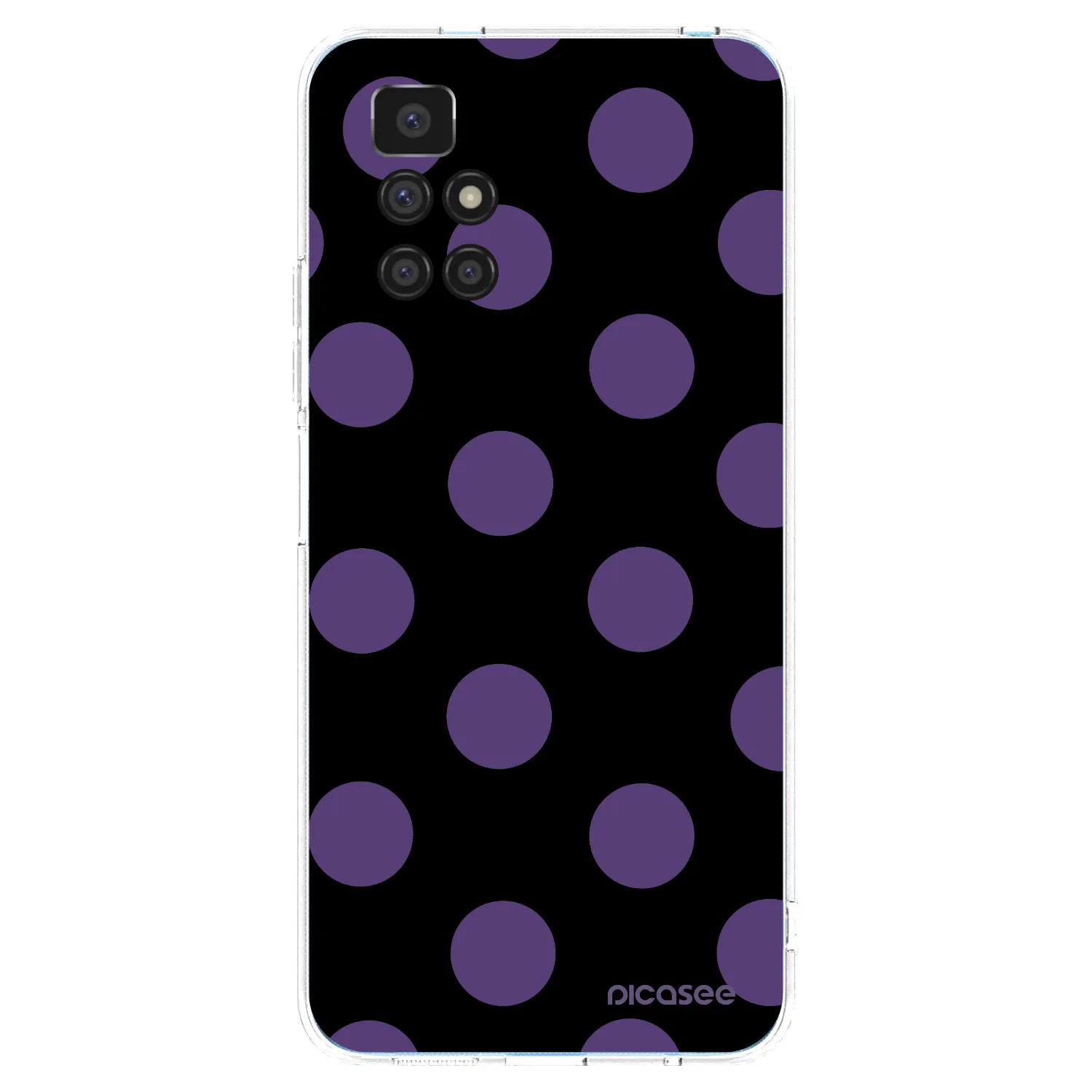 Picasee silikonski prozorni ovitek za Xiaomi Redmi 10 (2022) - Big flickers