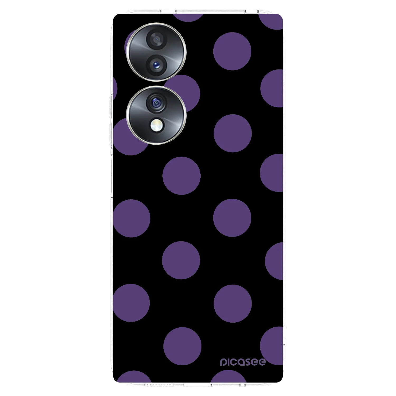 Picasee silikonski prozorni ovitek za Honor 70 - Big flickers