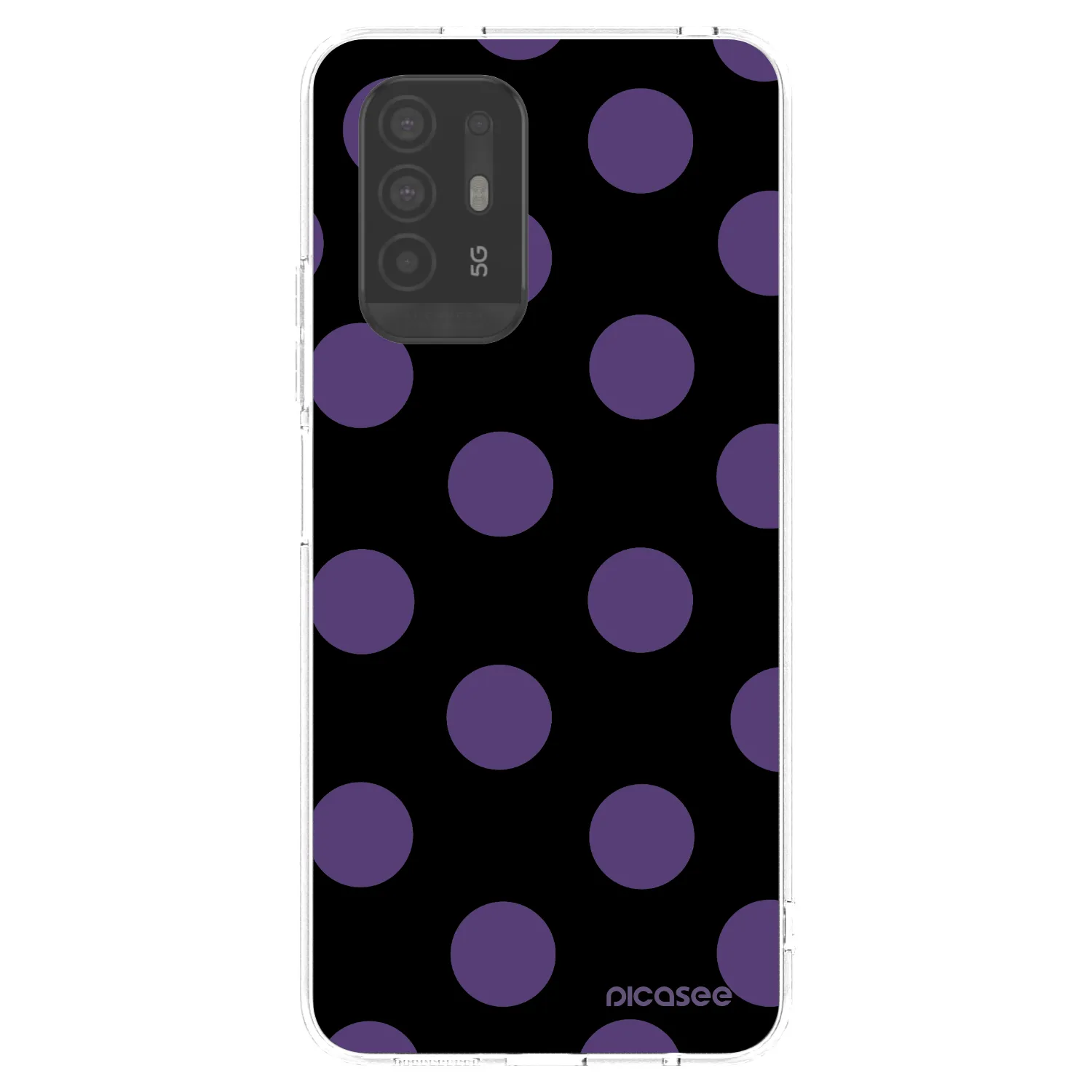 Picasee silikonski prozorni ovitek za OPPO A94 5G - Big flickers
