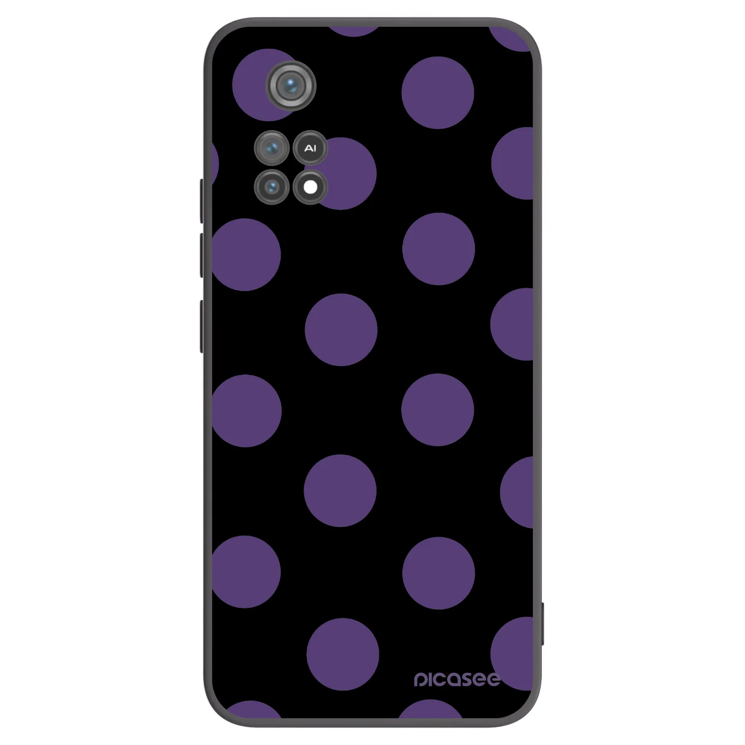 Picasee silikonski črni ovitek za Xiaomi Poco M4 Pro - Big flickers