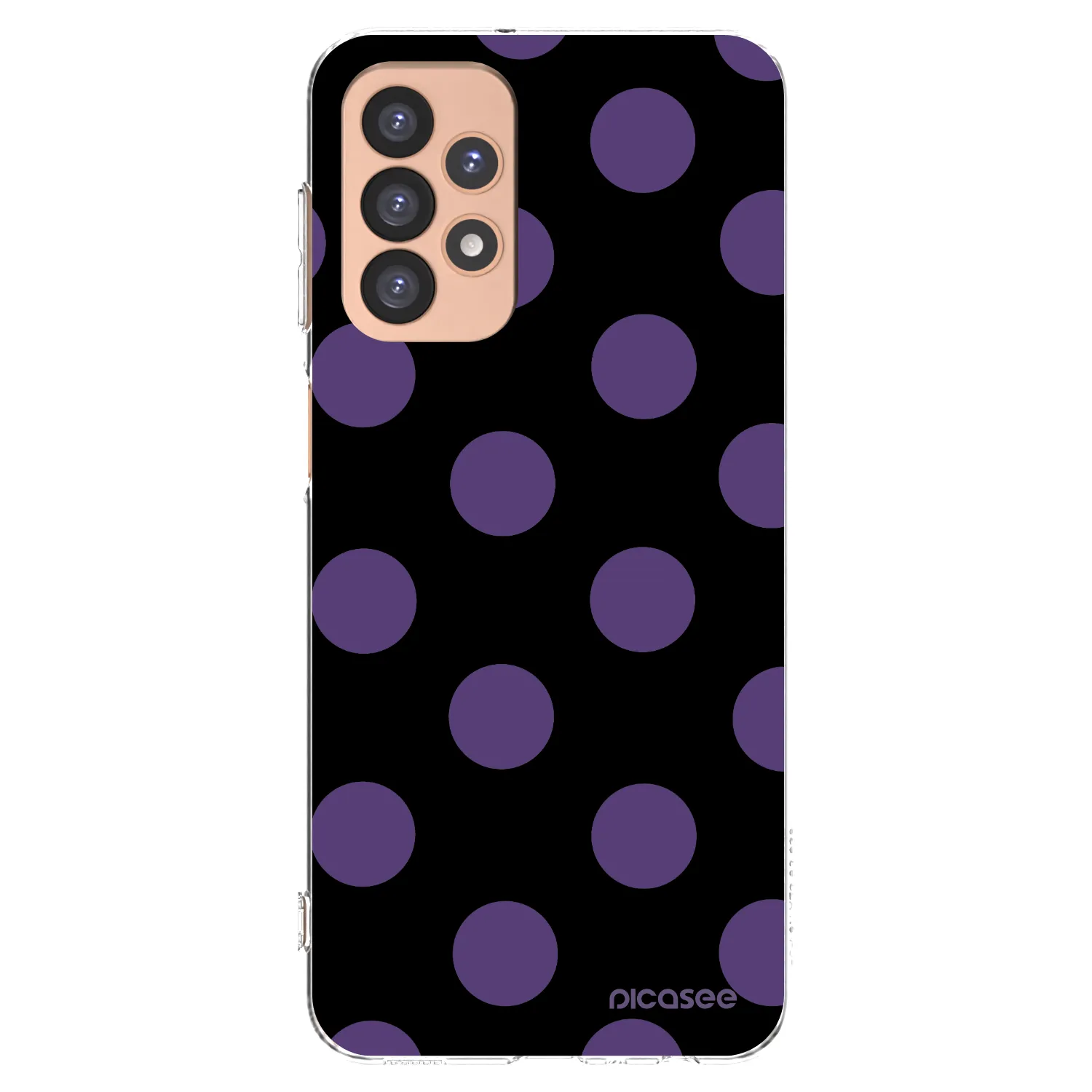 Picasee silikonski prozorni ovitek za Samsung Galaxy A23 A236B 5G - Big flickers