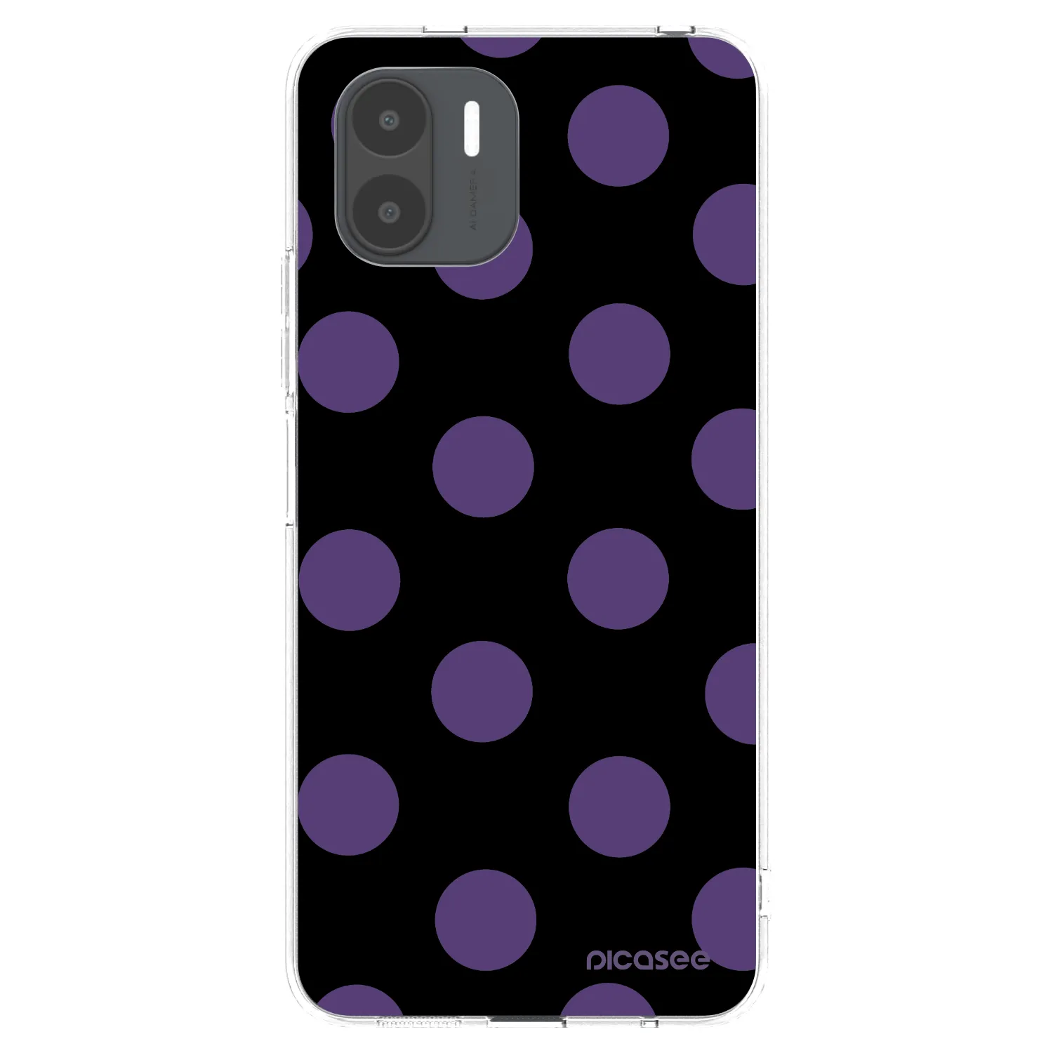Picasee silikonski prozorni ovitek za Xiaomi Redmi A1 - Big flickers