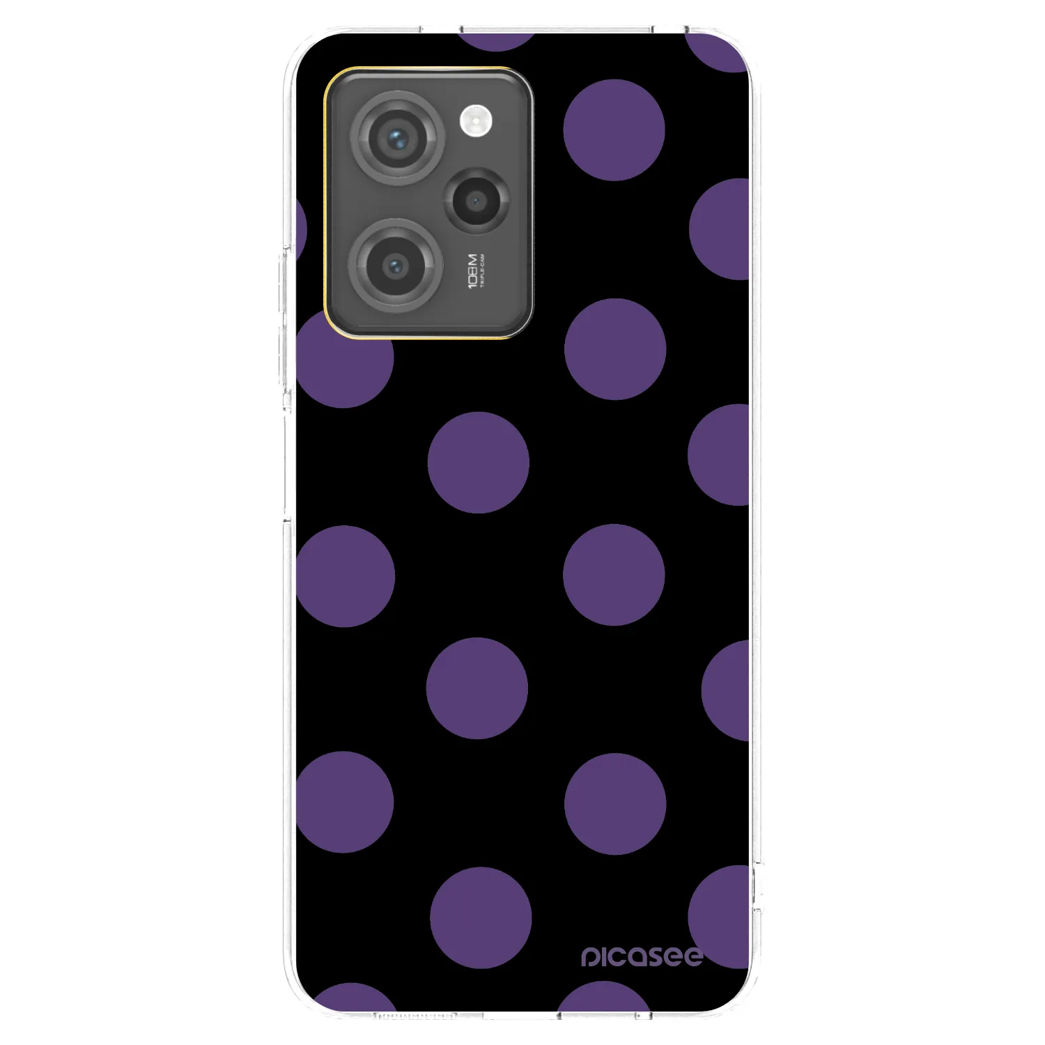 Picasee silikonski črni ovitek za Xiaomi Poco X5 Pro - Big flickers