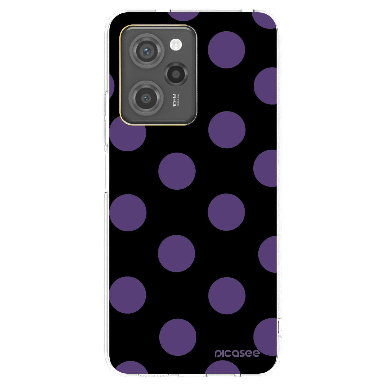 Picasee silikonski prozorni ovitek za Xiaomi Poco X5 Pro - Big flickers