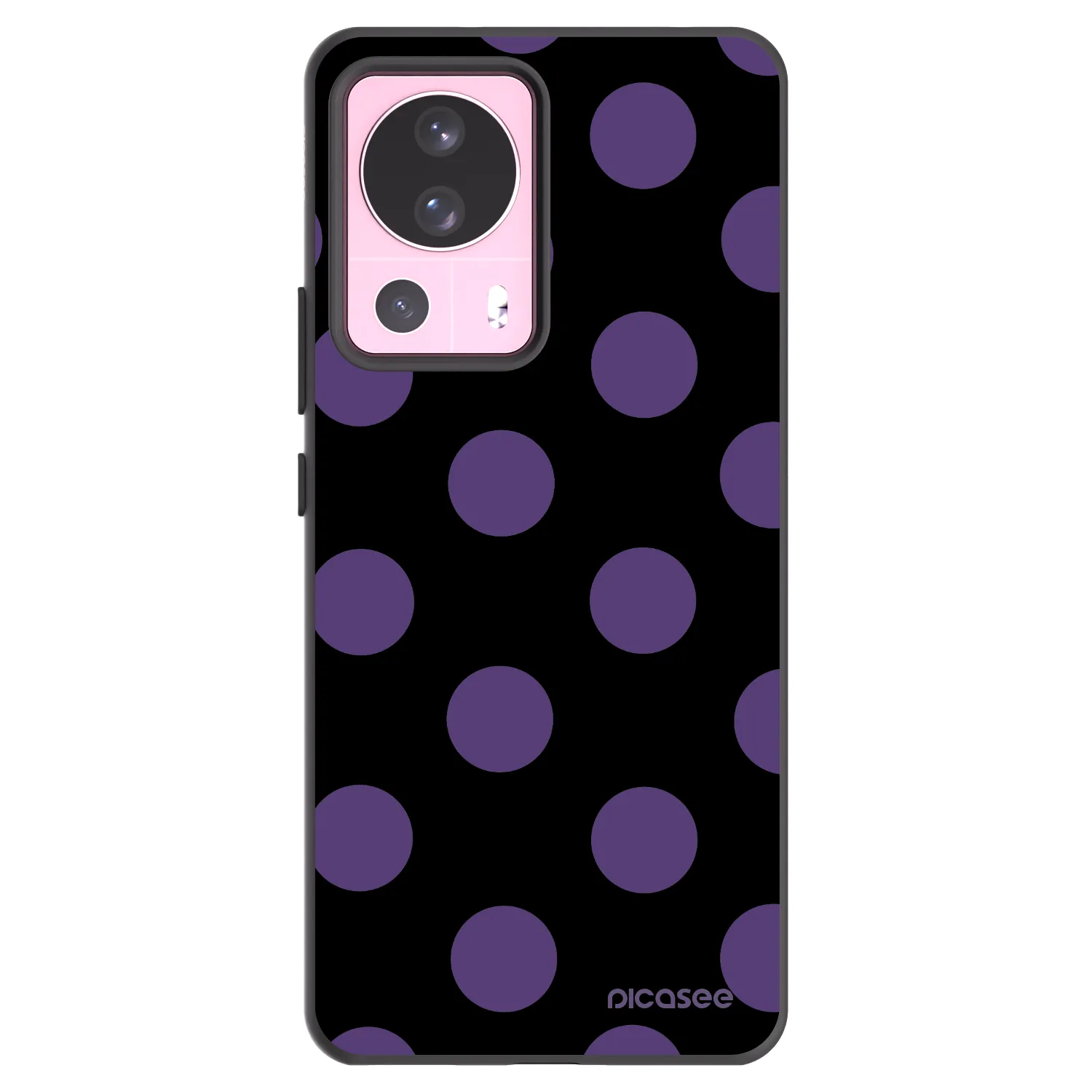 Picasee silikonski črni ovitek za Xiaomi 13 Lite - Big flickers