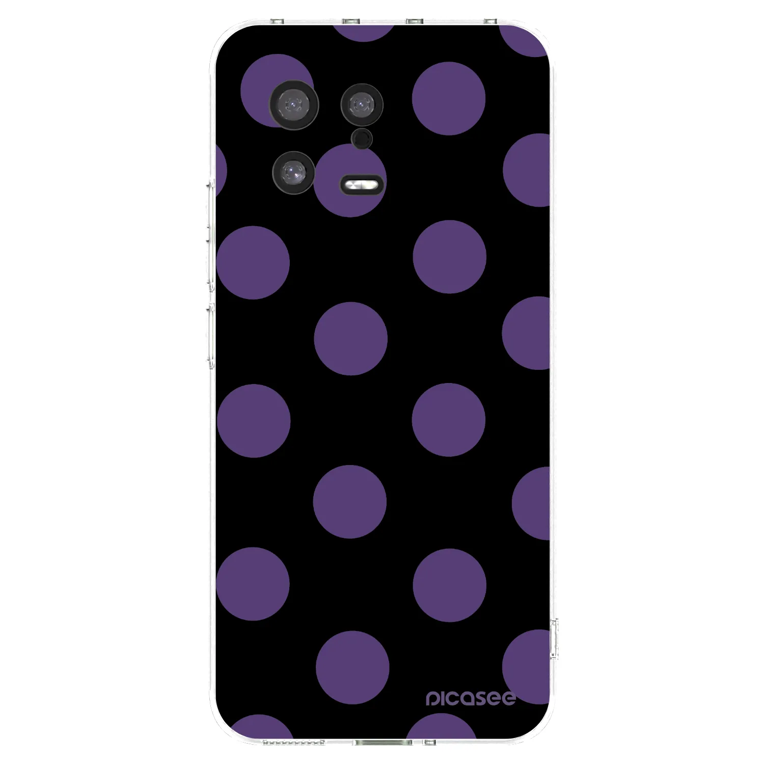 Picasee silikonski prozorni ovitek za Xiaomi 13 - Big flickers