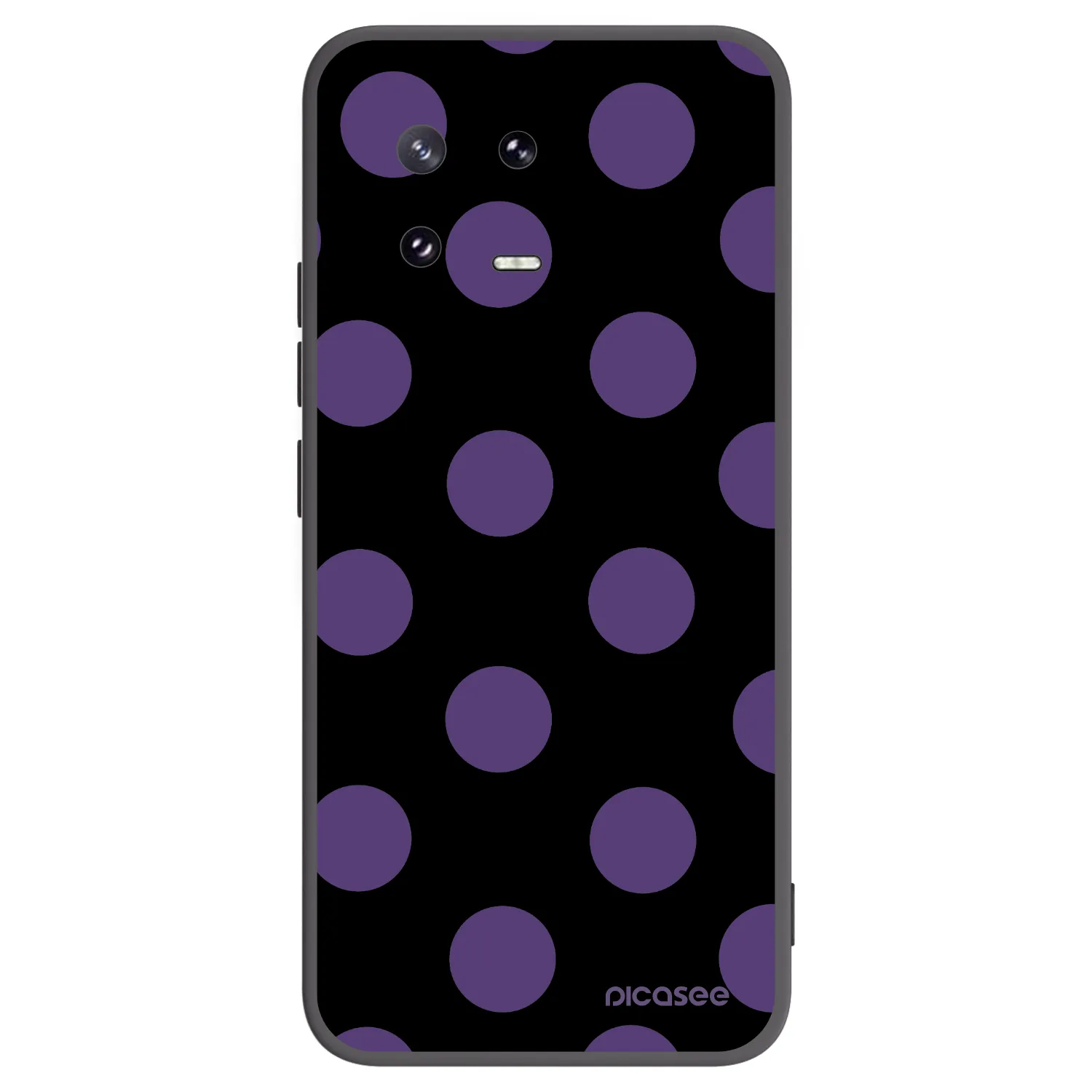 Picasee silikonski črni ovitek za Xiaomi 13 Pro - Big flickers