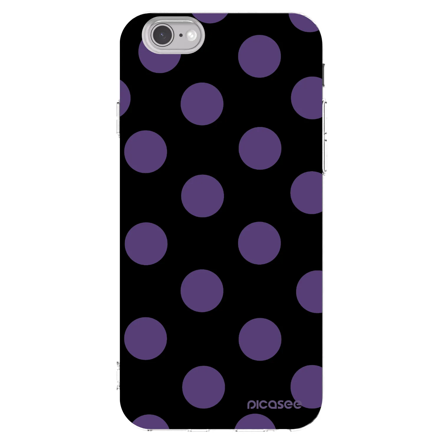 Picasee silikonski prozorni ovitek za Apple iPhone 6/6S - Big flickers