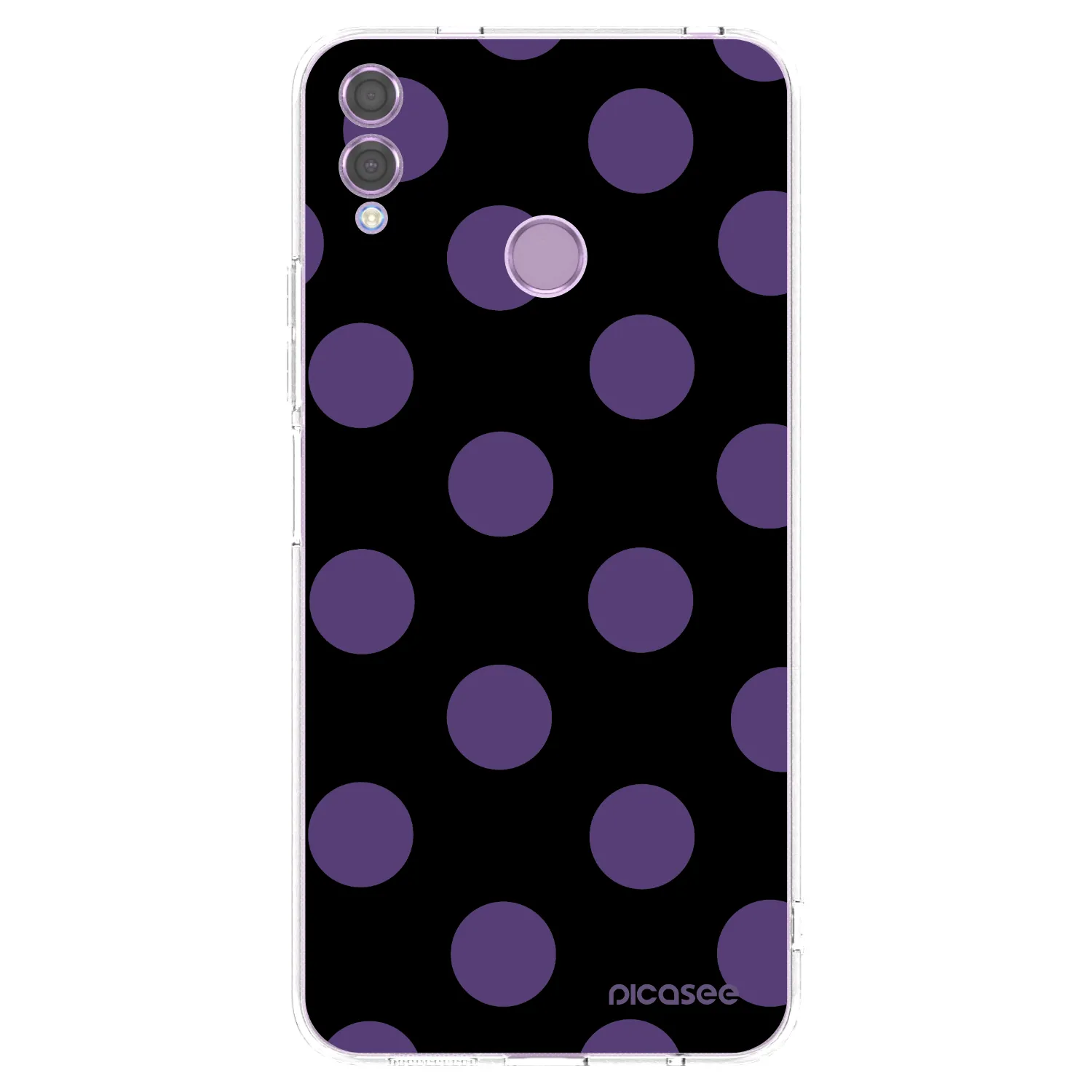 Picasee silikonski prozorni ovitek za Honor 8X - Big flickers