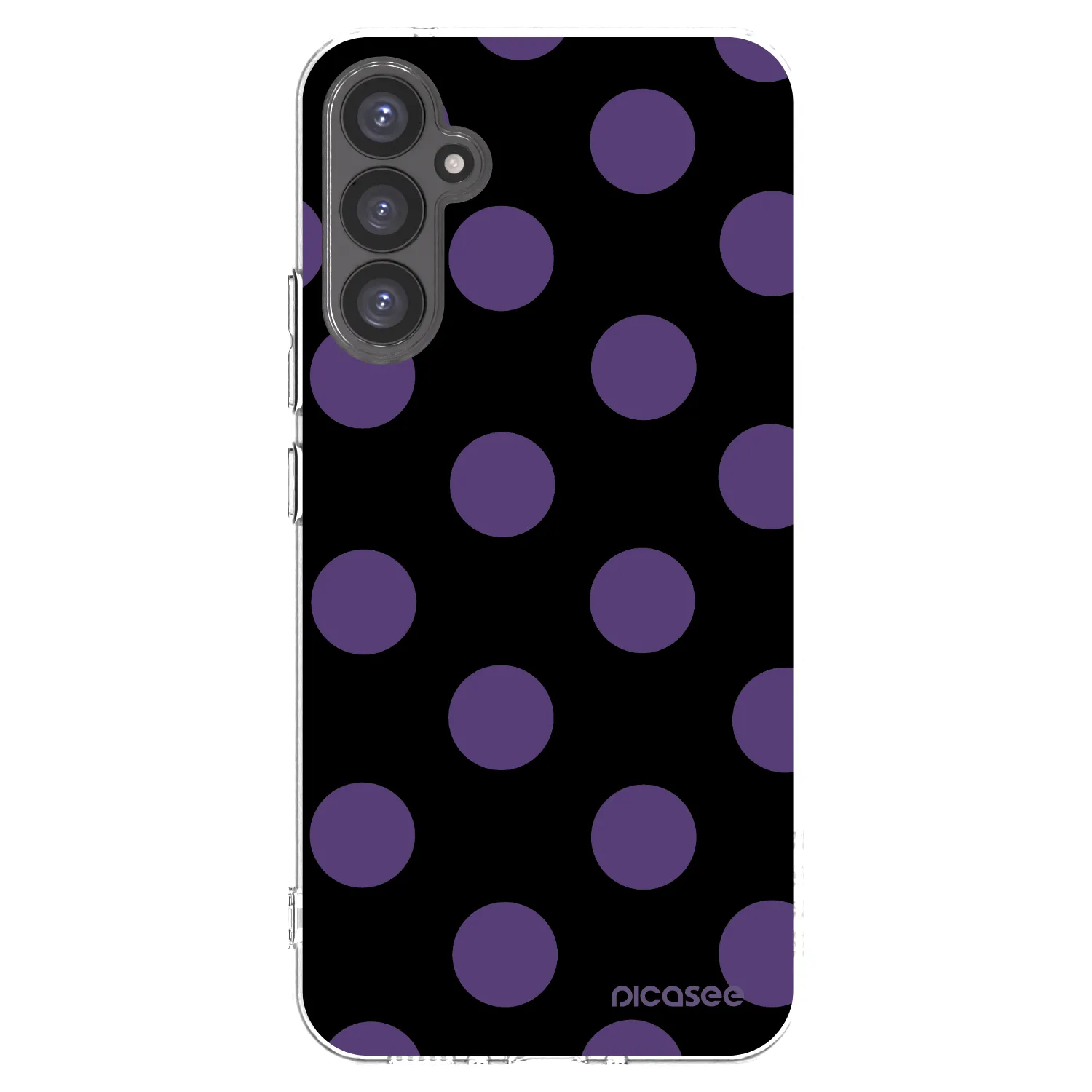 Picasee silikonski prozorni ovitek za Samsung Galaxy A34 5G A346B - Big flickers