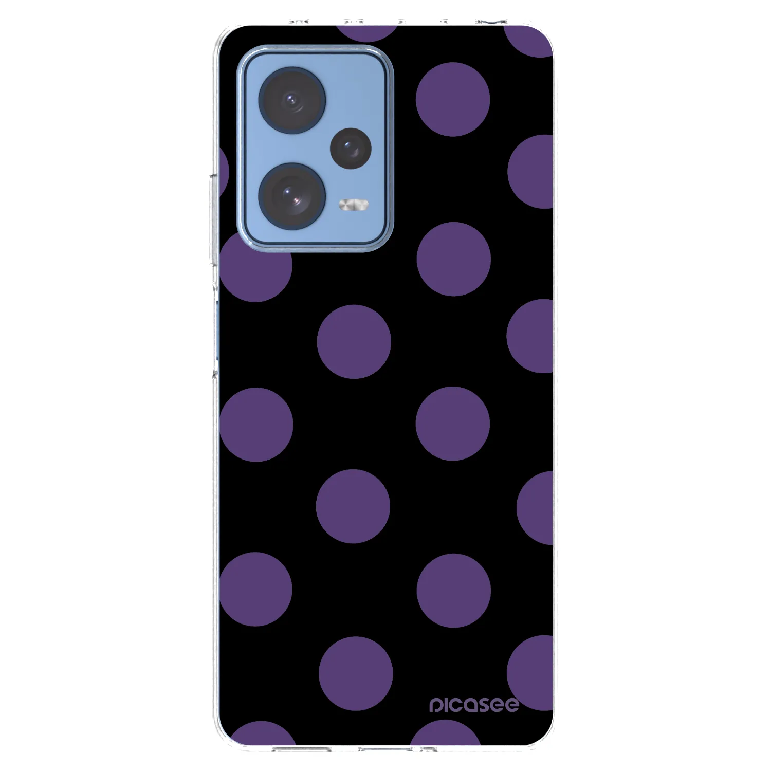 Picasee silikonski prozorni ovitek za Xiaomi Redmi Note 12 Pro 5G - Big flickers