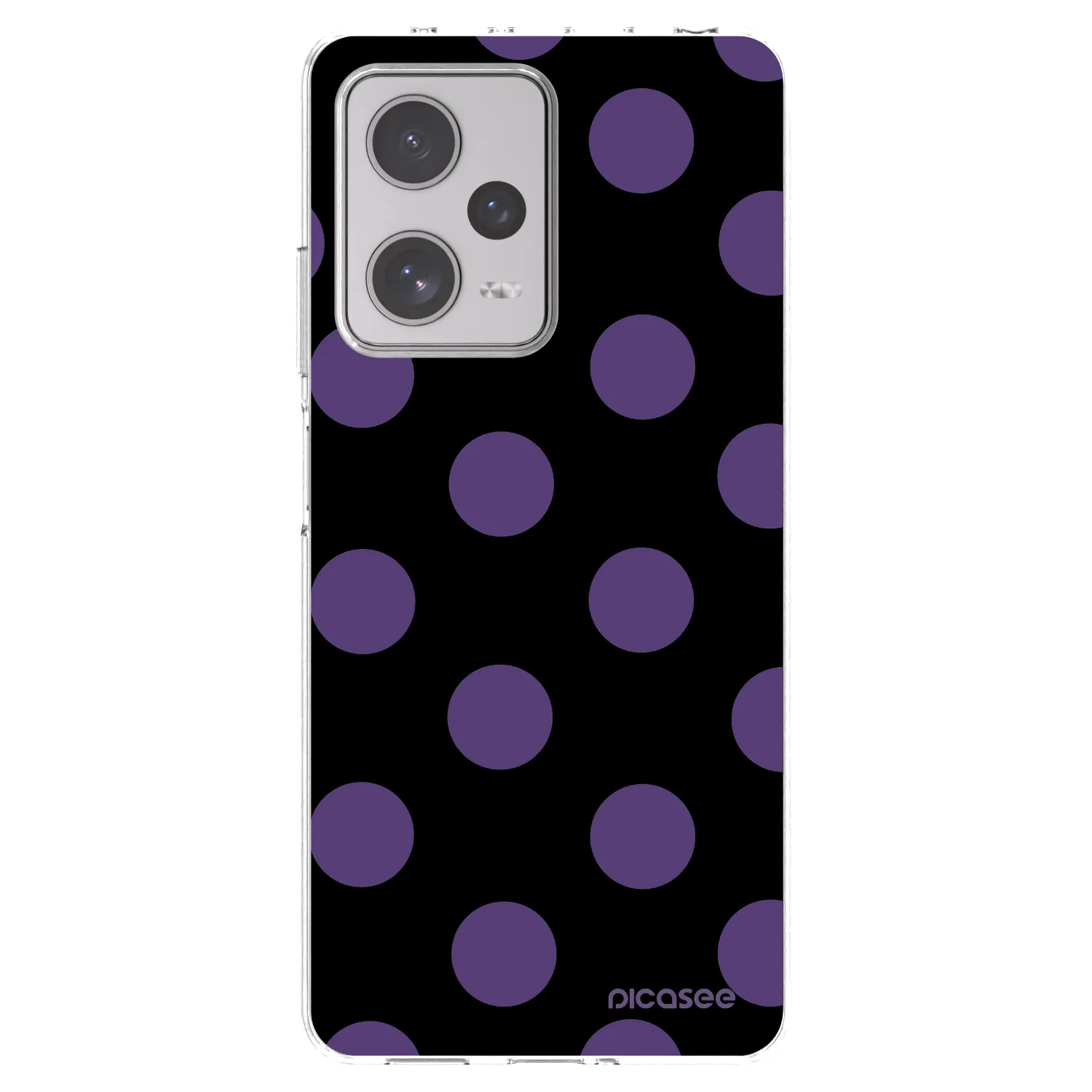 Picasee silikonski prozorni ovitek za Xiaomi Redmi Note 12 Pro+ 5G - Big flickers