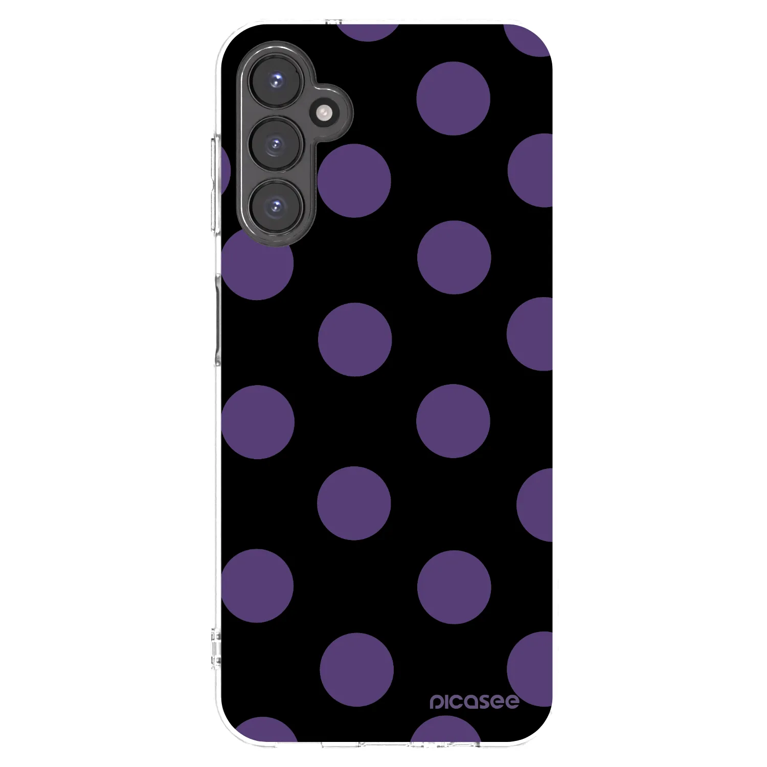 Picasee silikonski prozorni ovitek za Samsung Galaxy A14 4G A145R - Big flickers