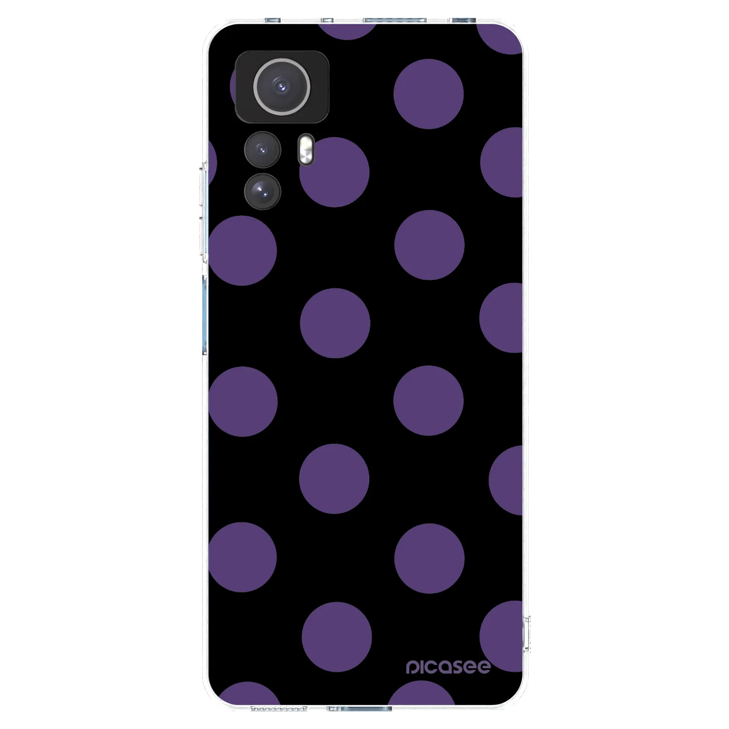 Picasee silikonski prozorni ovitek za Xiaomi Redmi Note 12S - Big flickers