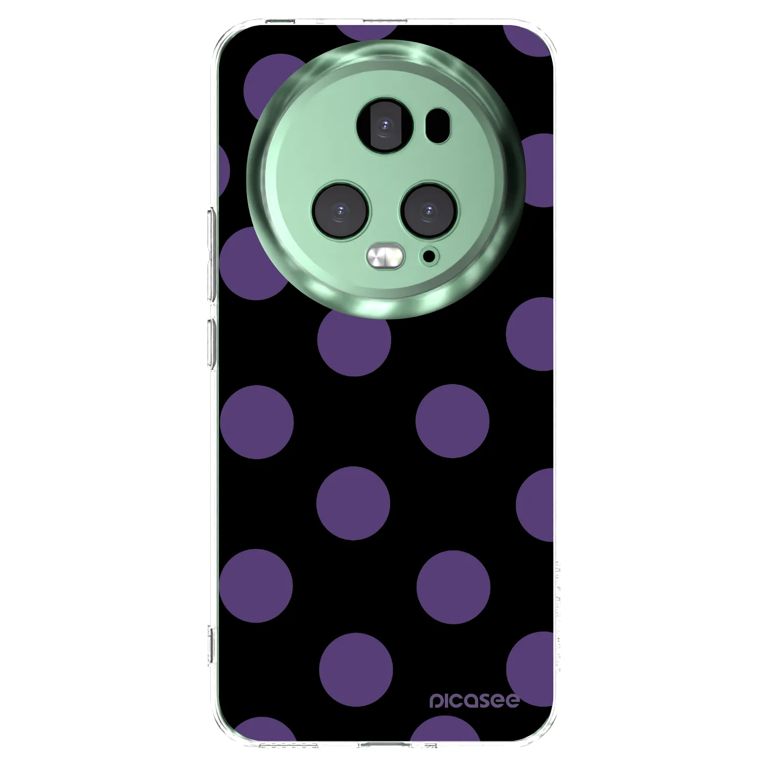 Picasee silikonski prozorni ovitek za Honor Magic5 Pro - Big flickers