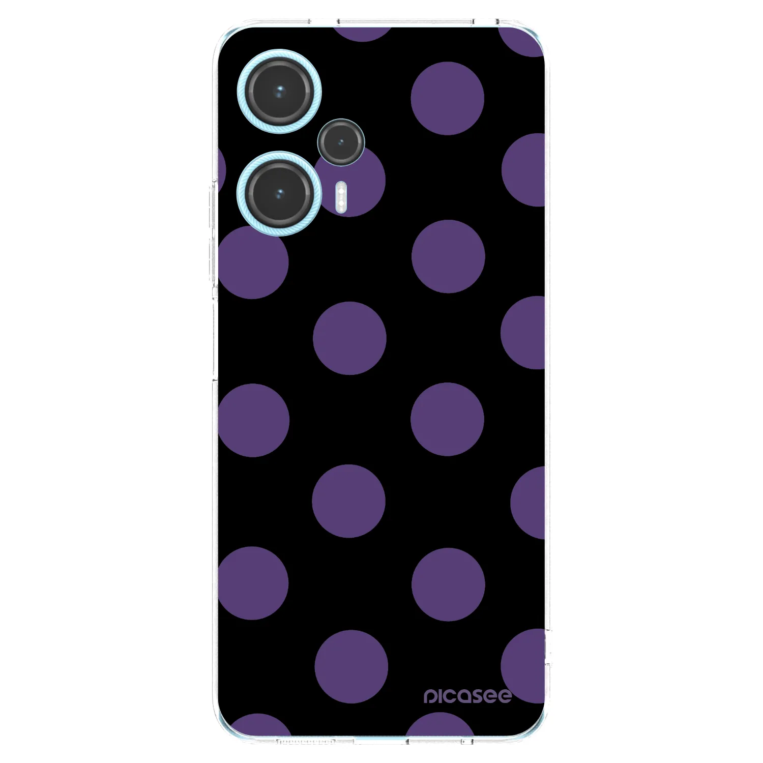 Picasee silikonski prozorni ovitek za Xiaomi Poco F5 - Big flickers