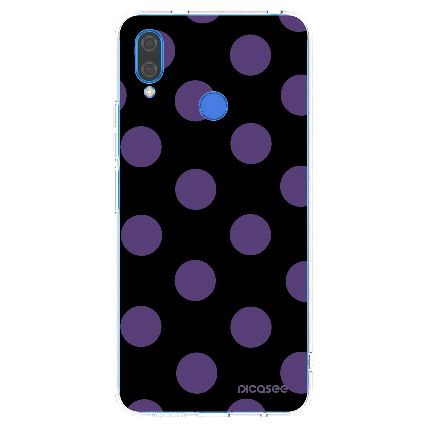 Picasee silikonski prozorni ovitek za Huawei Nova 3 - Big flickers