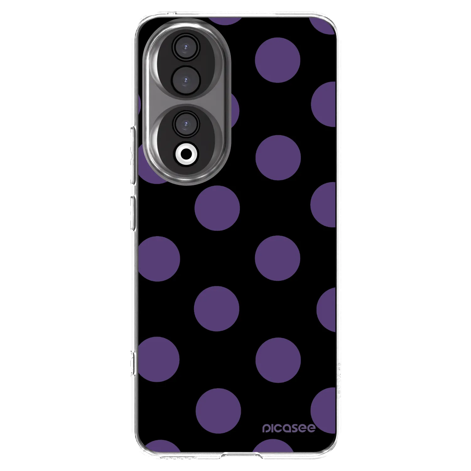 Picasee silikonski prozorni ovitek za Honor 90 5G - Big flickers