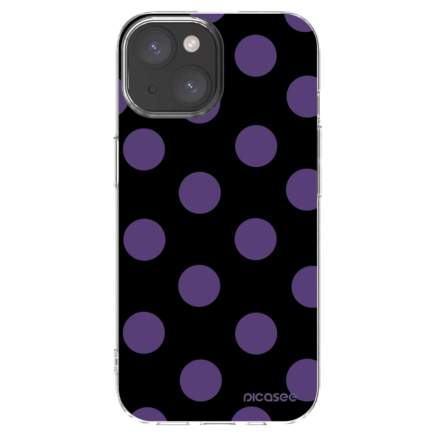 Picasee silikonski prozorni ovitek za Apple iPhone 15 - Big flickers