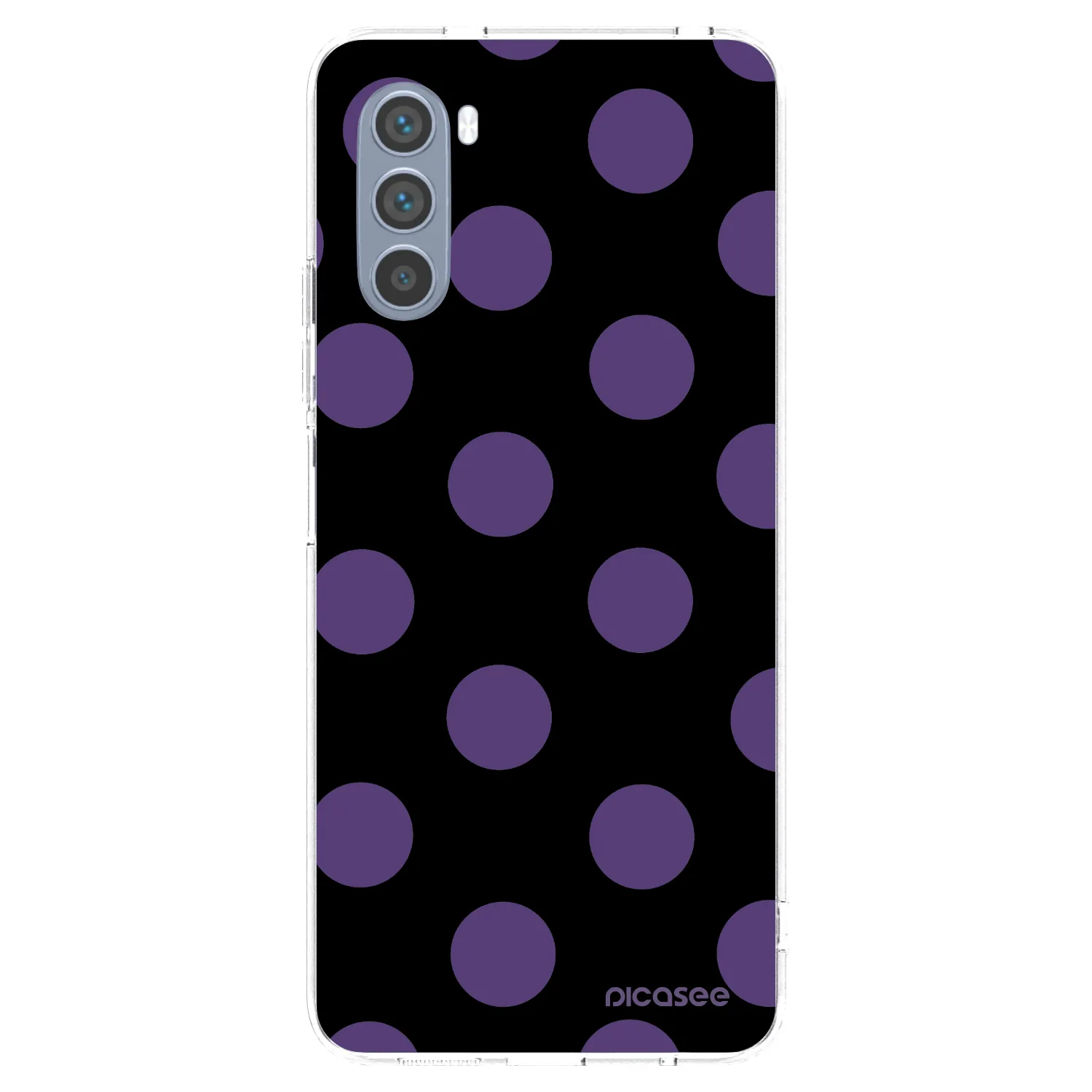 Picasee silikonski prozorni ovitek za Motorola Moto G62 - Big flickers