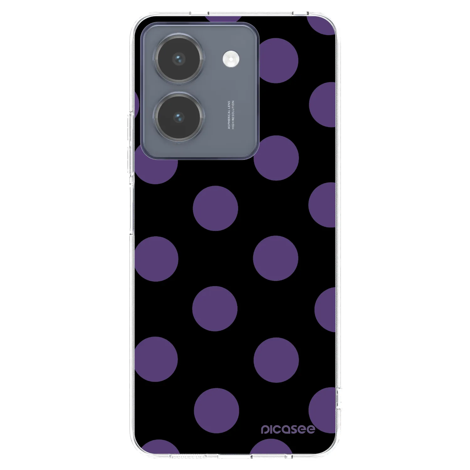 Picasee silikonski prozorni ovitek za Vivo Y36 4G - Big flickers