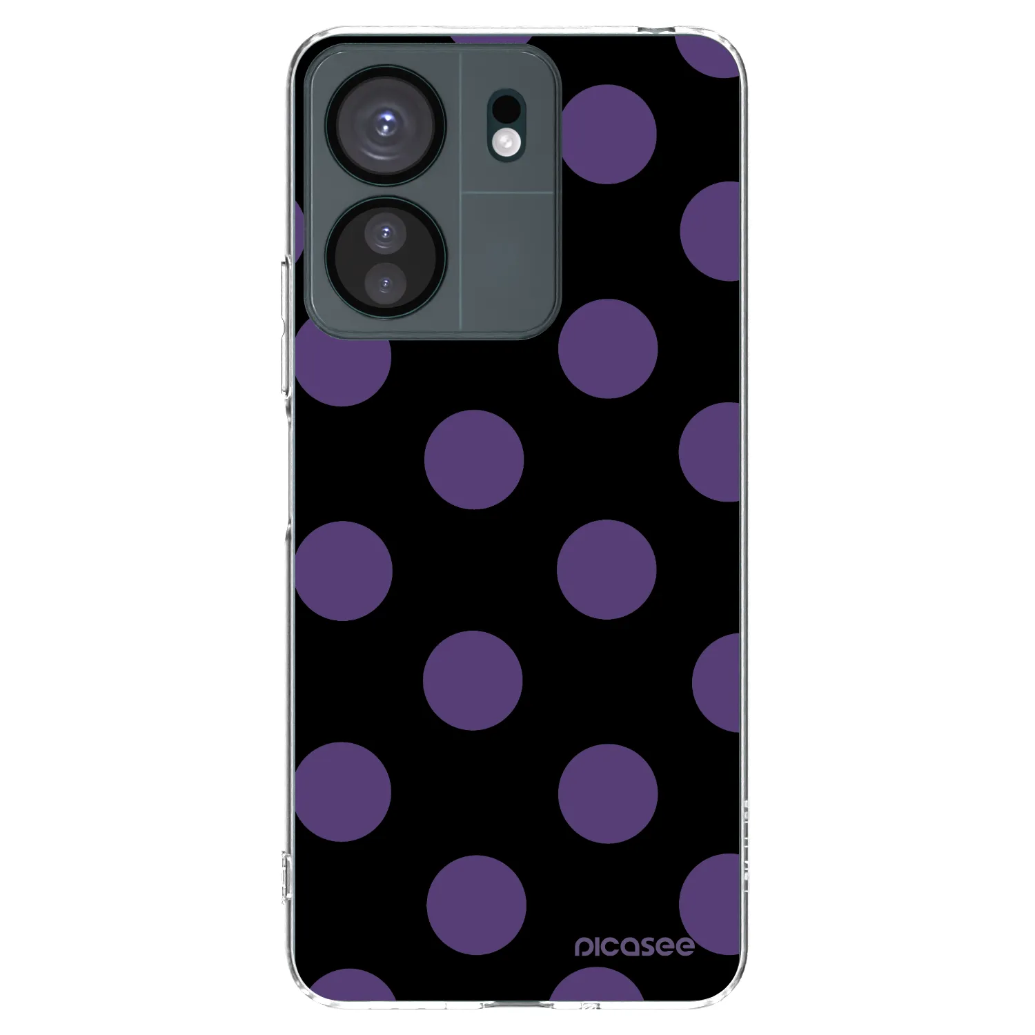 Picasee silikonski prozorni ovitek za Xiaomi Redmi 13C 4G - Big flickers