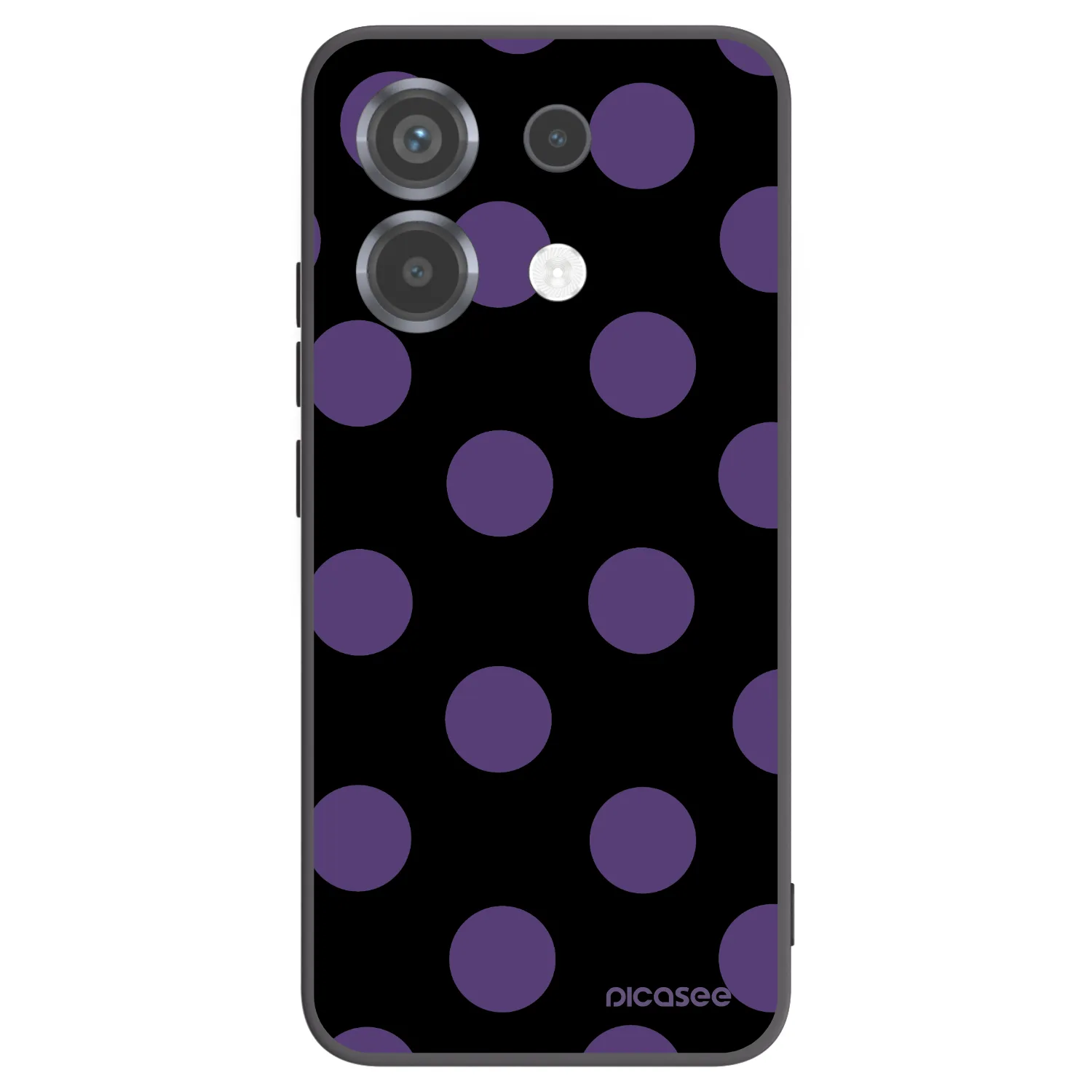 Picasee silikonski črni ovitek za Xiaomi Poco X6 - Big flickers