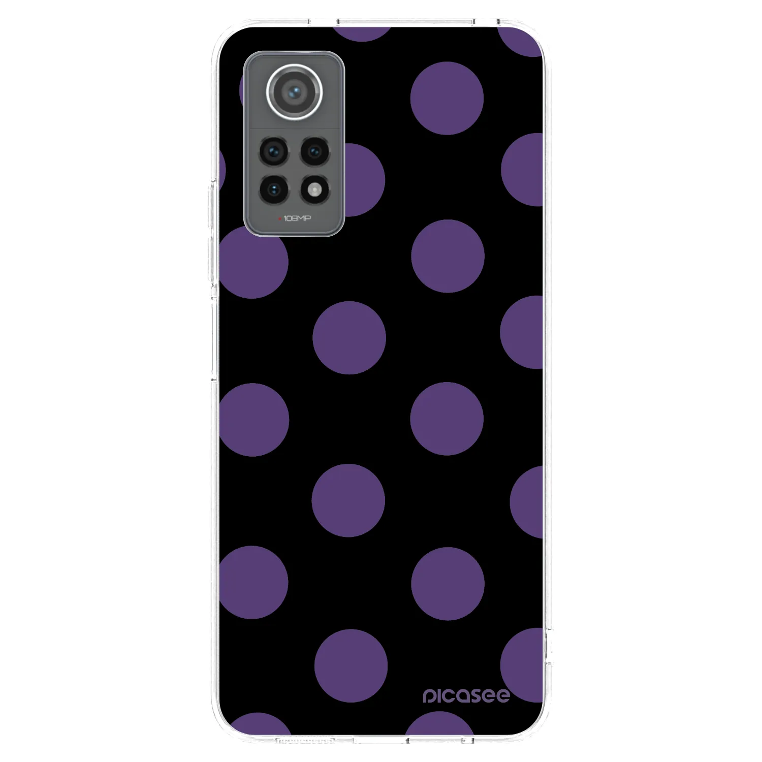 Picasee silikonski prozorni ovitek za Xiaomi Redmi Note 12 Pro 4G - Big flickers