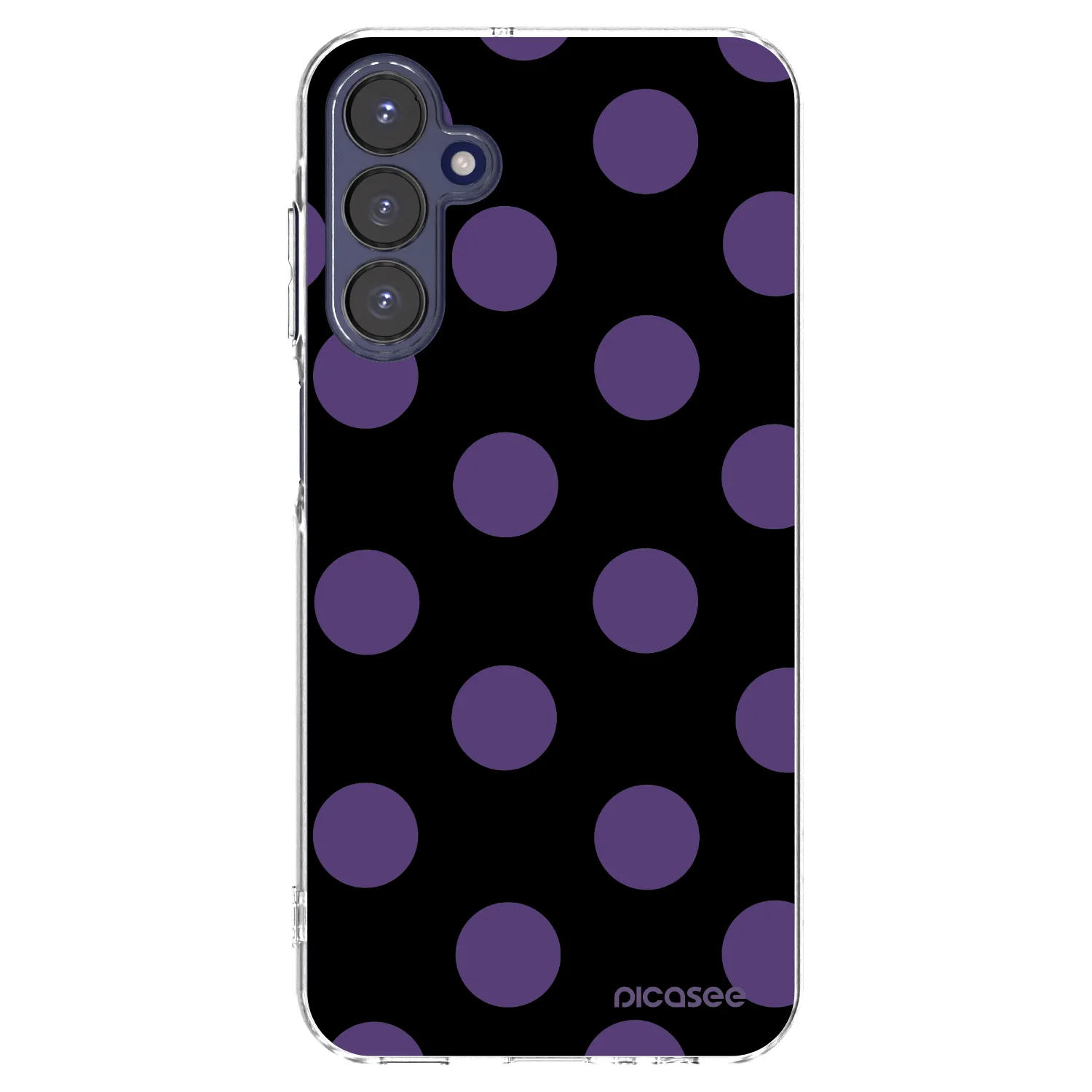 Picasee silikonski prozorni ovitek za Samsung Galaxy A15 A155F 4G - Big flickers