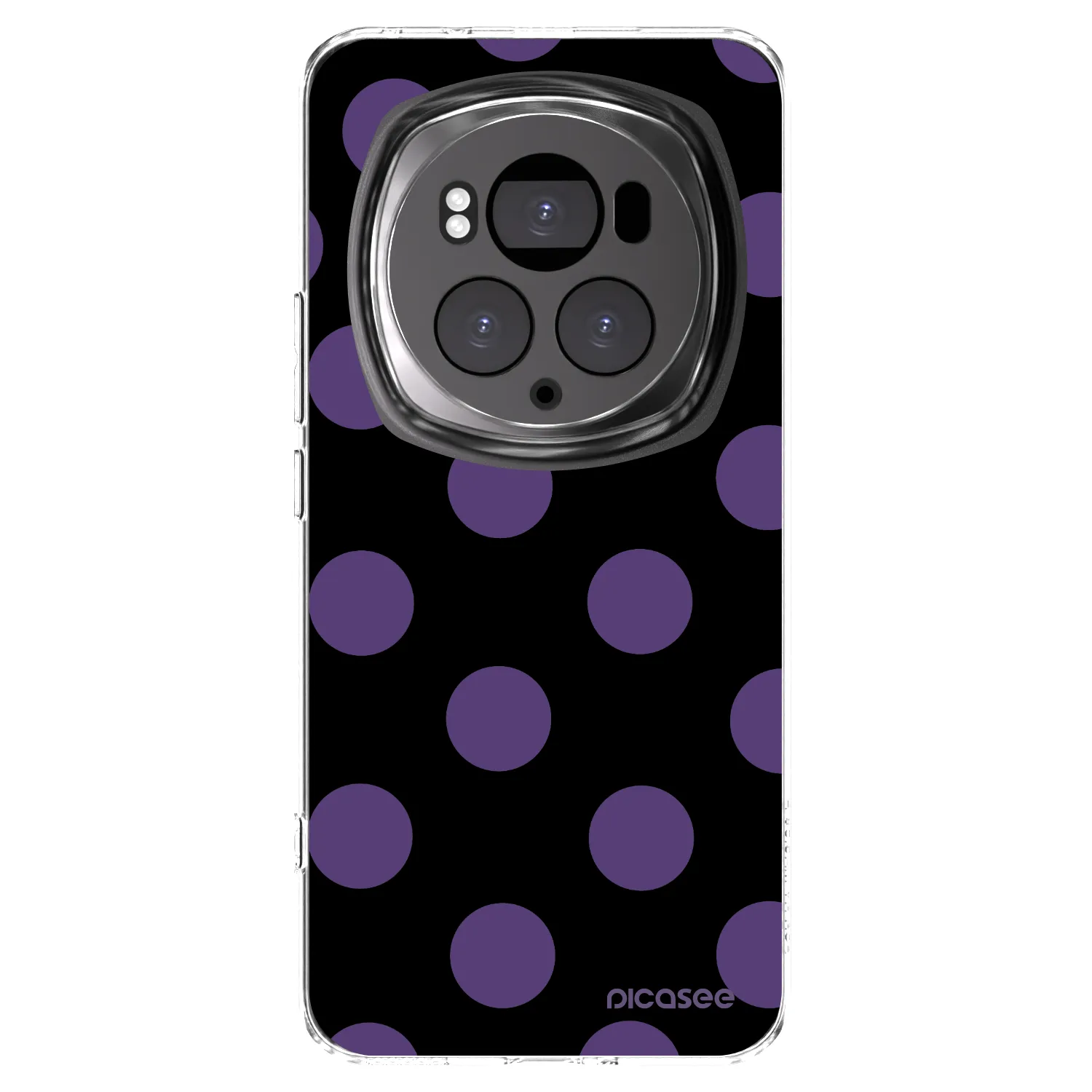 Picasee silikonski prozorni ovitek za Honor Magic6 Pro - Big flickers