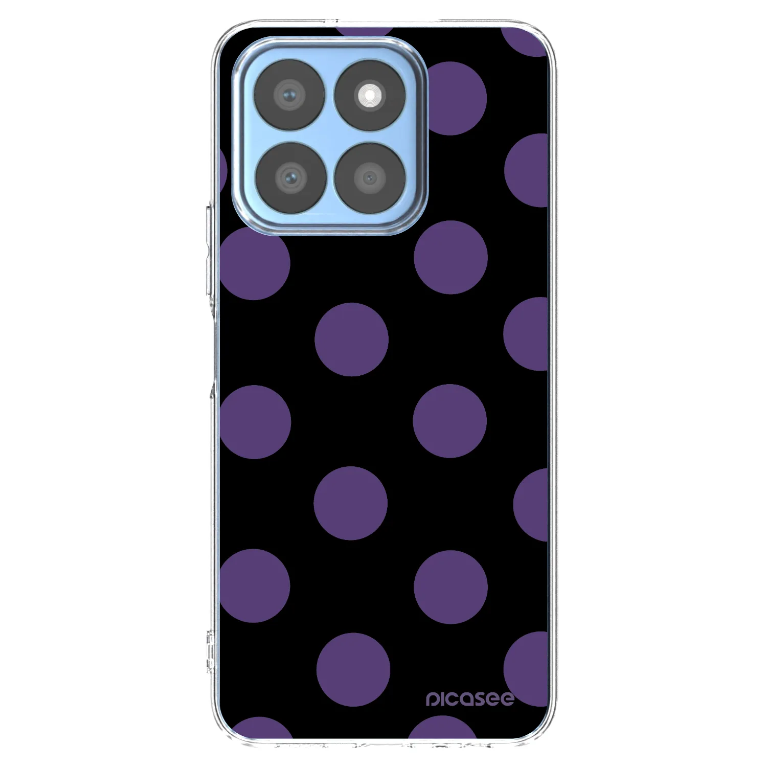 Picasee silikonski prozorni ovitek za Honor X8b - Big flickers
