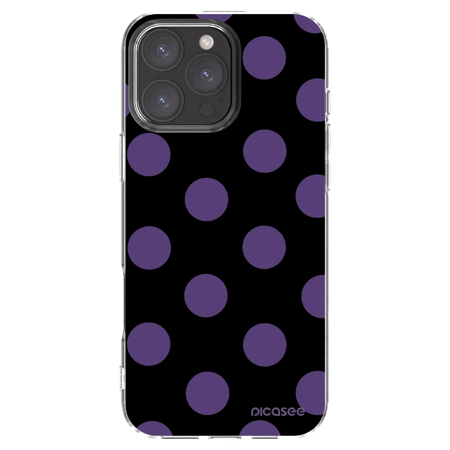 Picasee silikonski prozorni ovitek za Apple iPhone 16 Pro Max - Big flickers