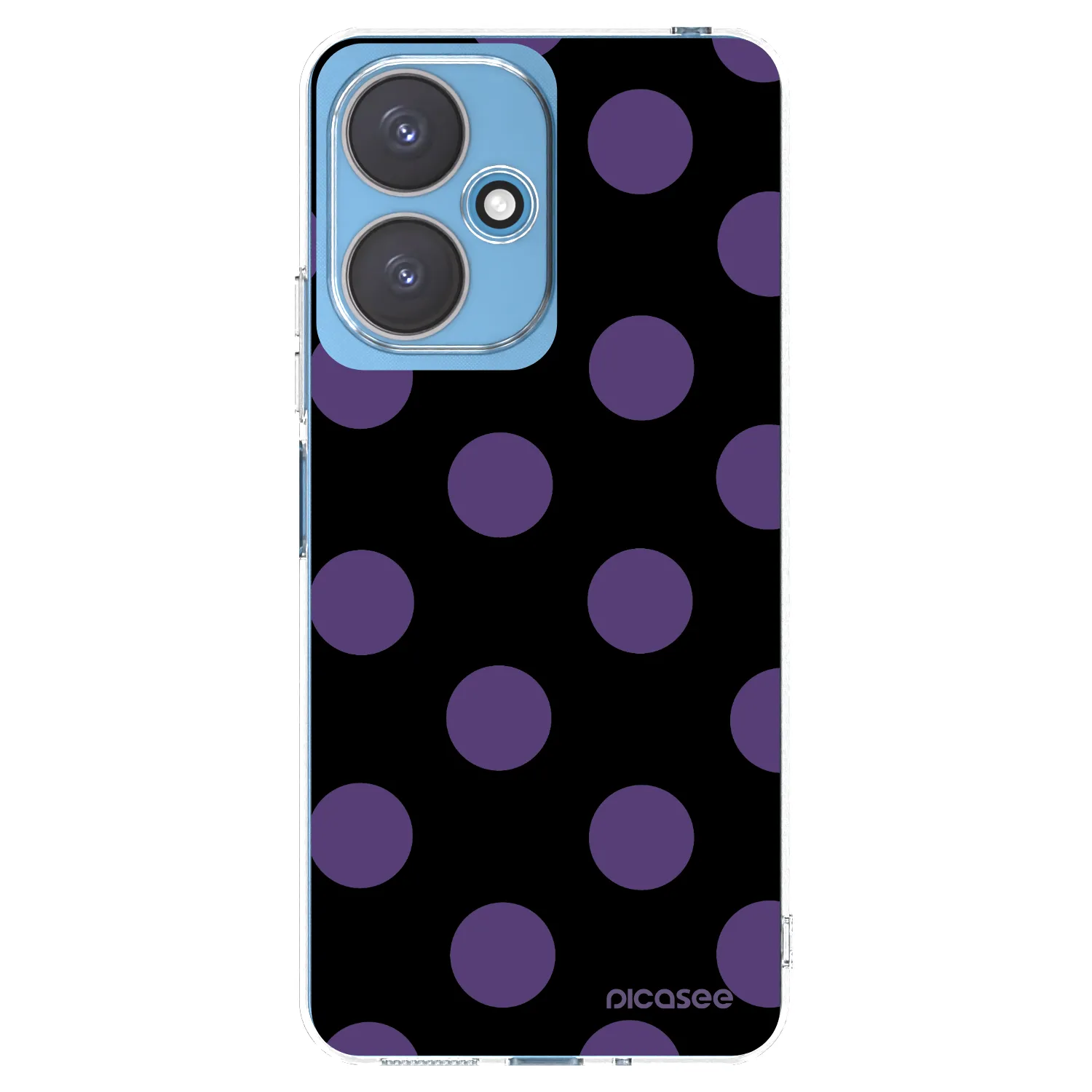 Picasee silikonski prozorni ovitek za Xiaomi Redmi 13C 5G - Big flickers