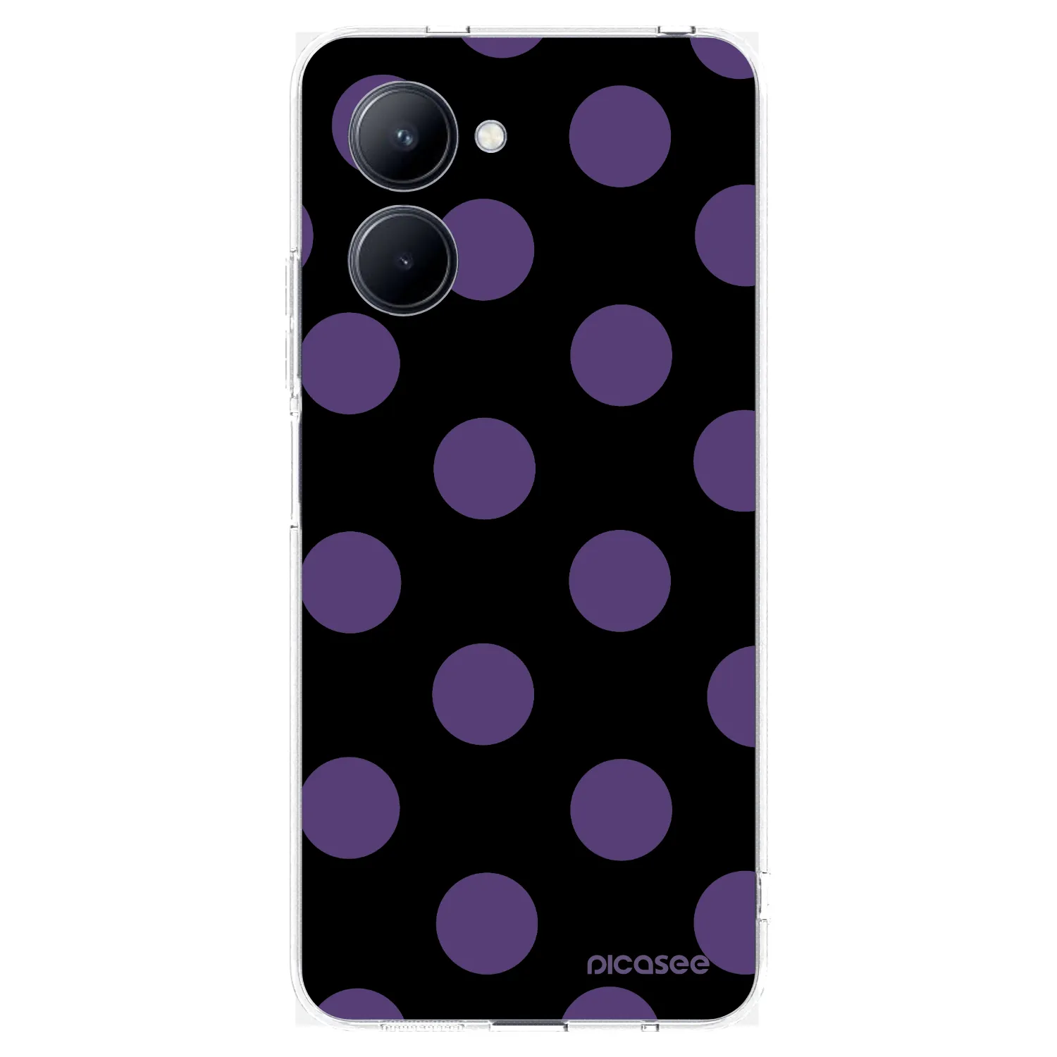 Picasee silikonski prozorni ovitek za Realme C33 (2023) - Big flickers