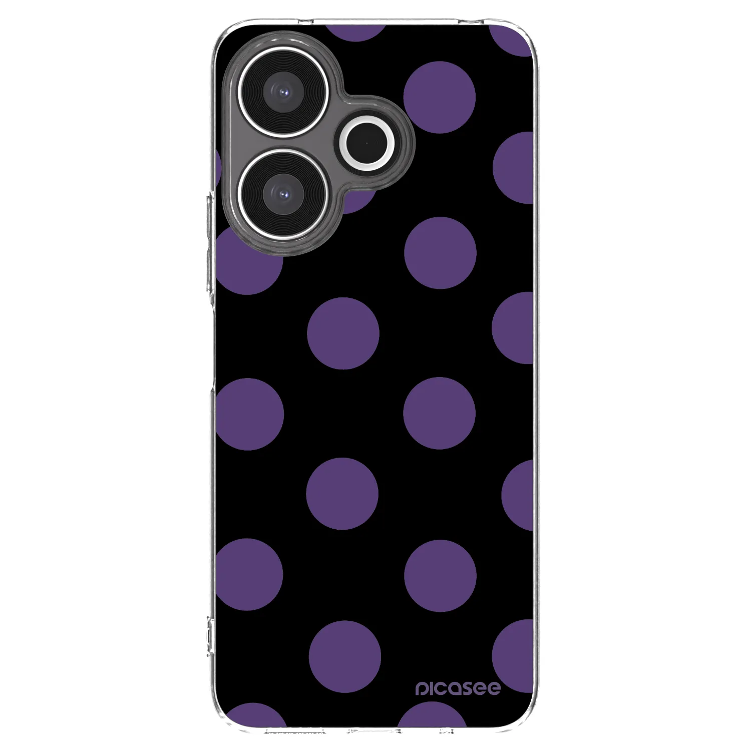 Picasee silikonski prozorni ovitek za Xiaomi Redmi 13 4G - Big flickers