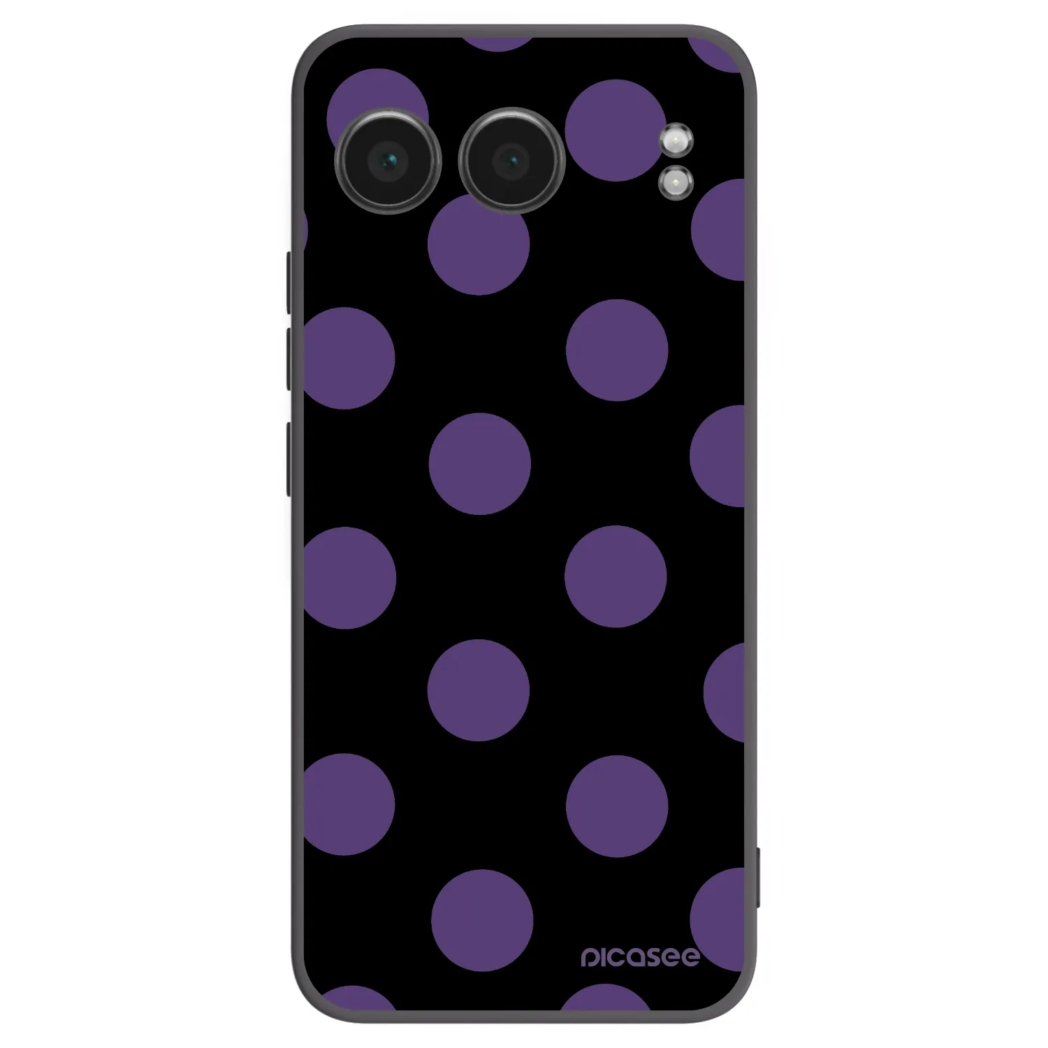 Picasee silikonski črni ovitek za OnePlus Nord 4 - Big flickers