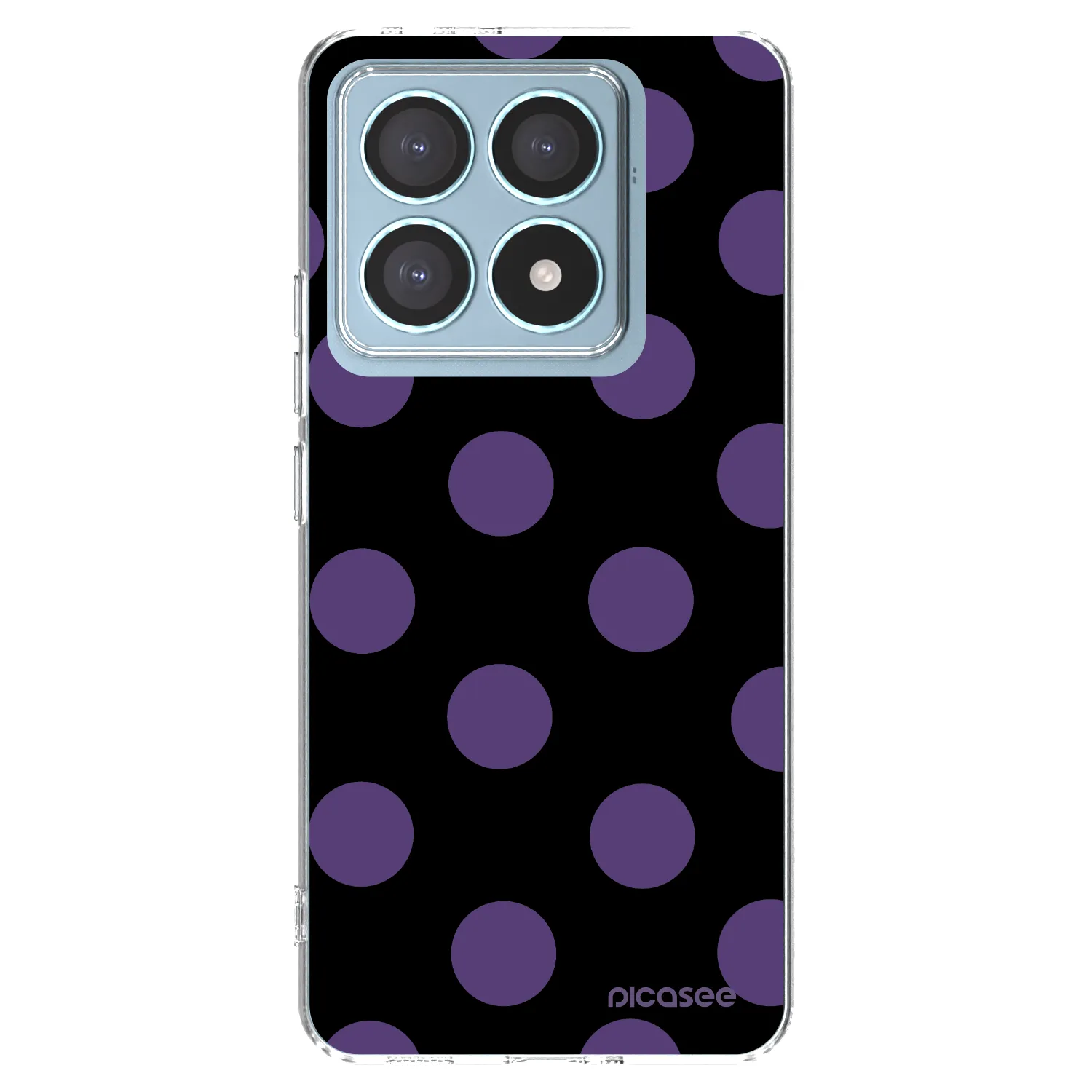 Picasee silikonski prozorni ovitek za Xiaomi 14T Pro - Big flickers