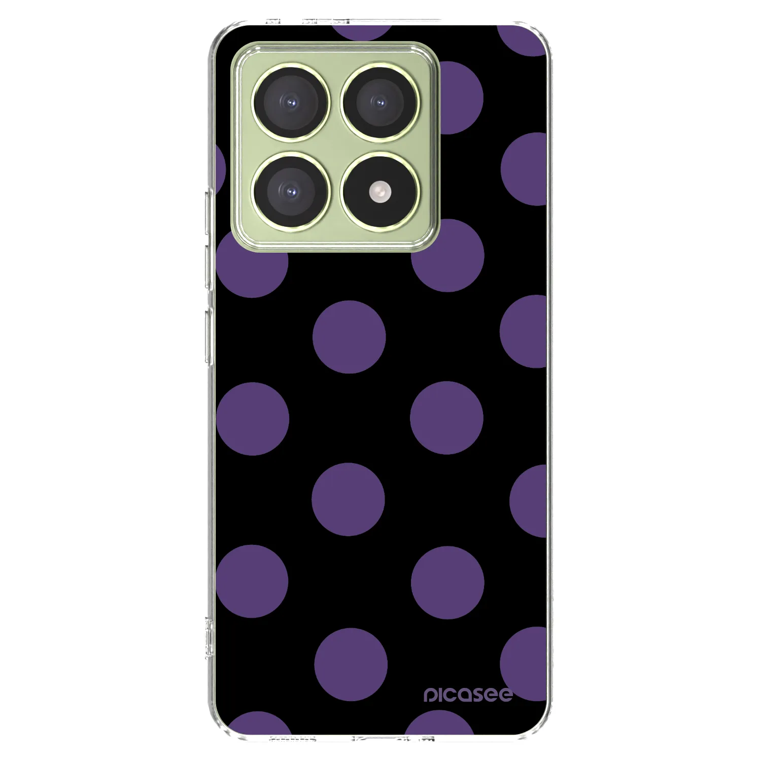Picasee silikonski prozorni ovitek za Xiaomi 14T - Big flickers