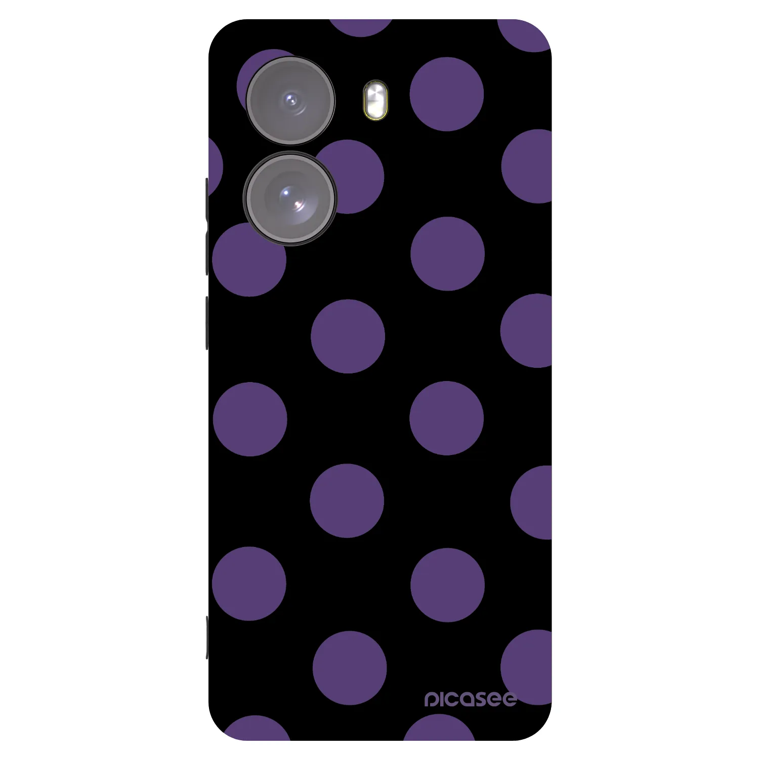 Picasee silikonski črni ovitek za Xiaomi Poco X7 - Big flickers