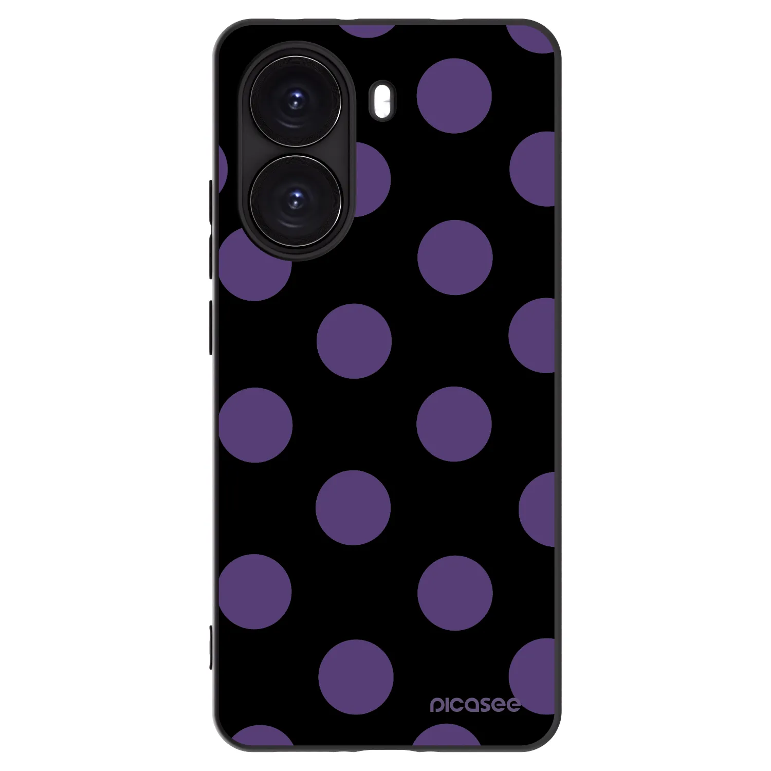 Picasee silikonski črni ovitek za Xiaomi Poco X7 Pro 5G - Big flickers